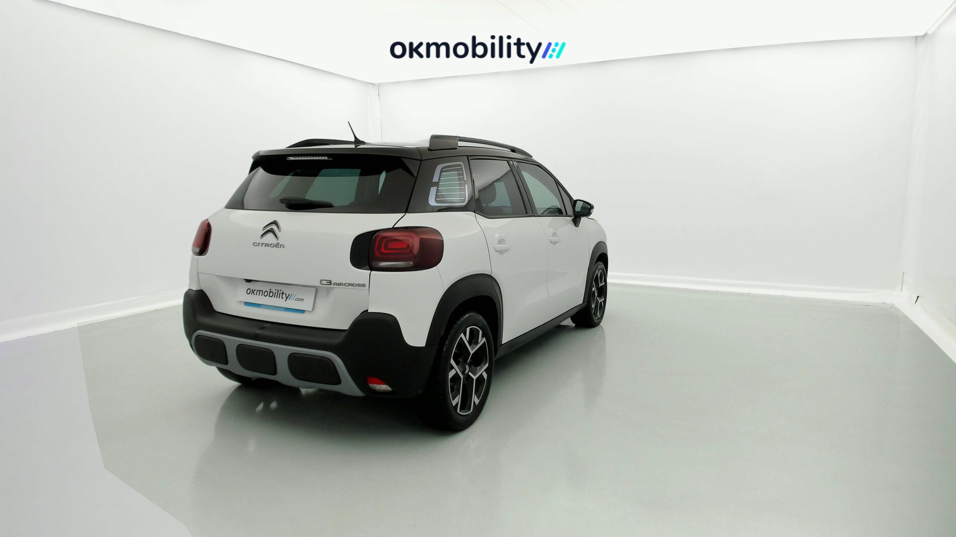 citroen c3 aircross shine pack 1.2 PURETECH 130 EAT 2023 blanco polar / negro 8