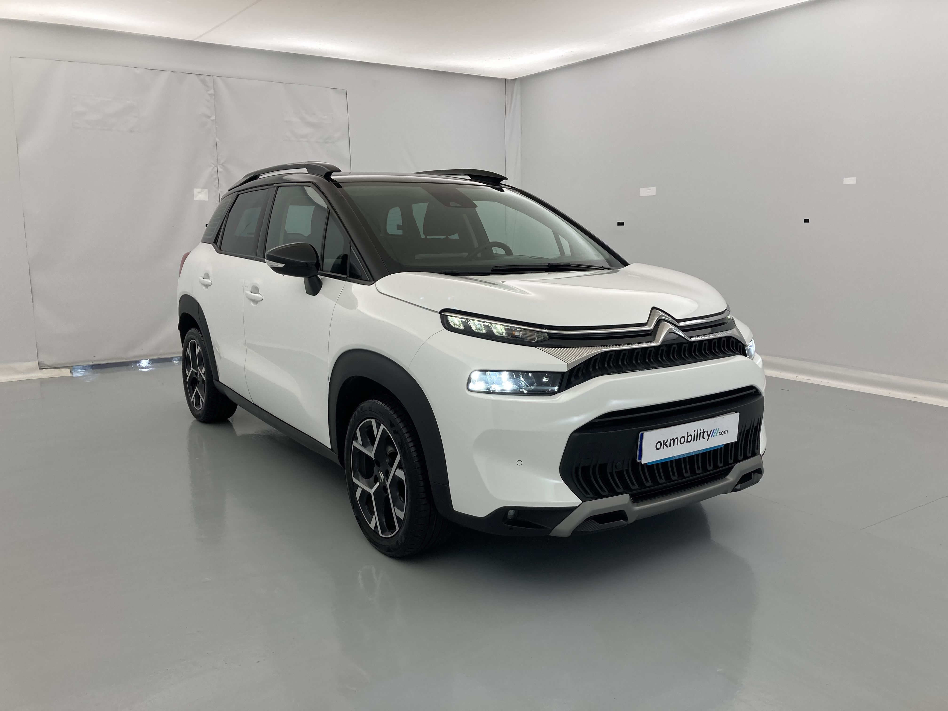citroen c3 aircross shine pack 1.2 PURETECH 130 EAT 2023 blanco polar / negro 22
