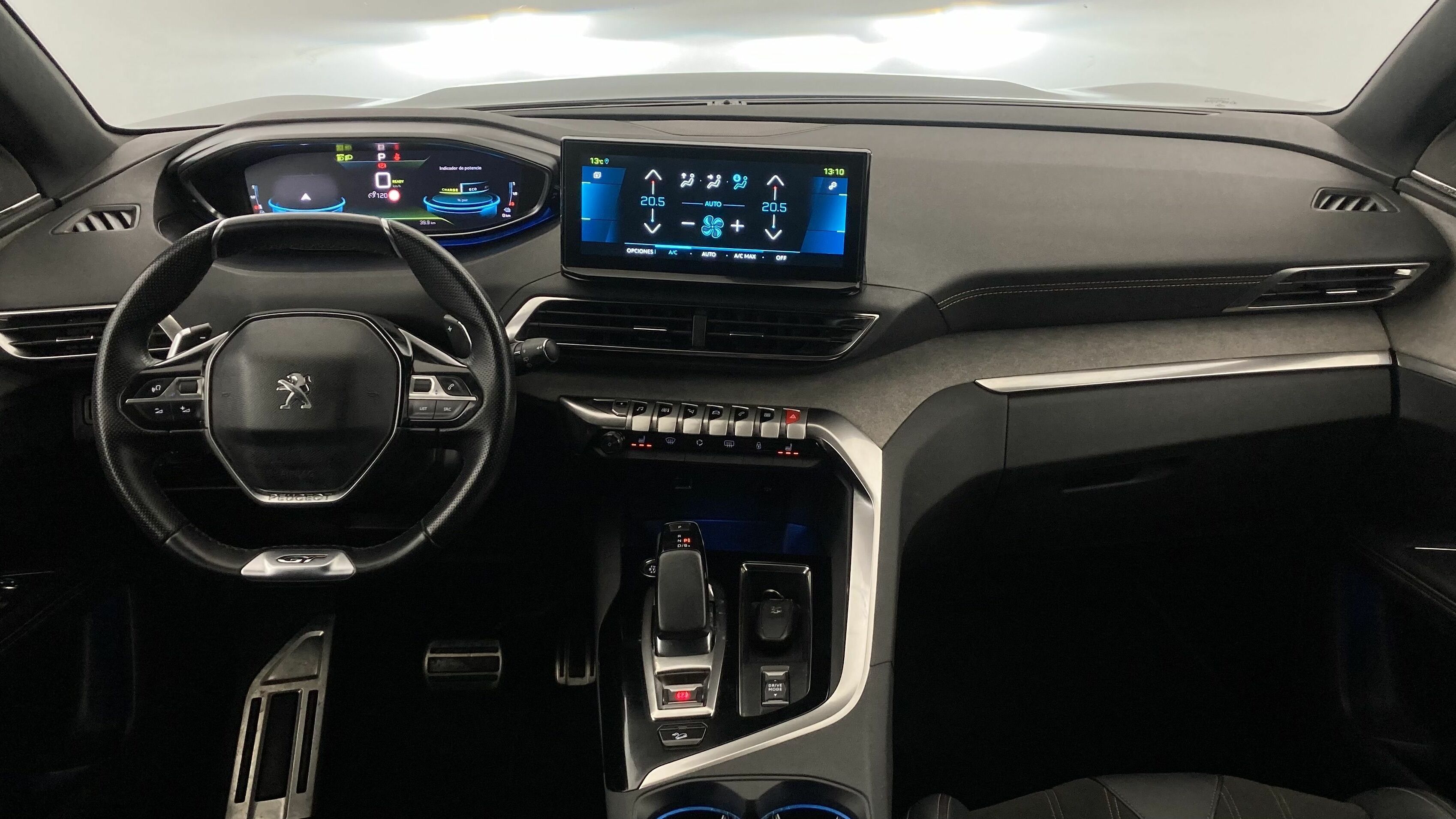 peugeot 3008 gt pack 1.6 HYBRID 300 EAT PHEV 2022 negro perla nera 15