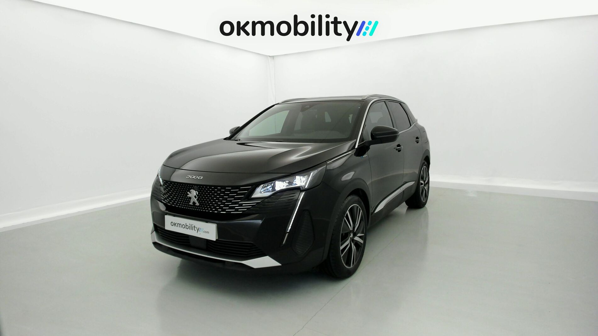 peugeot 3008 gt pack 1.6 HYBRID 300 EAT PHEV 2022 negro perla nera 1