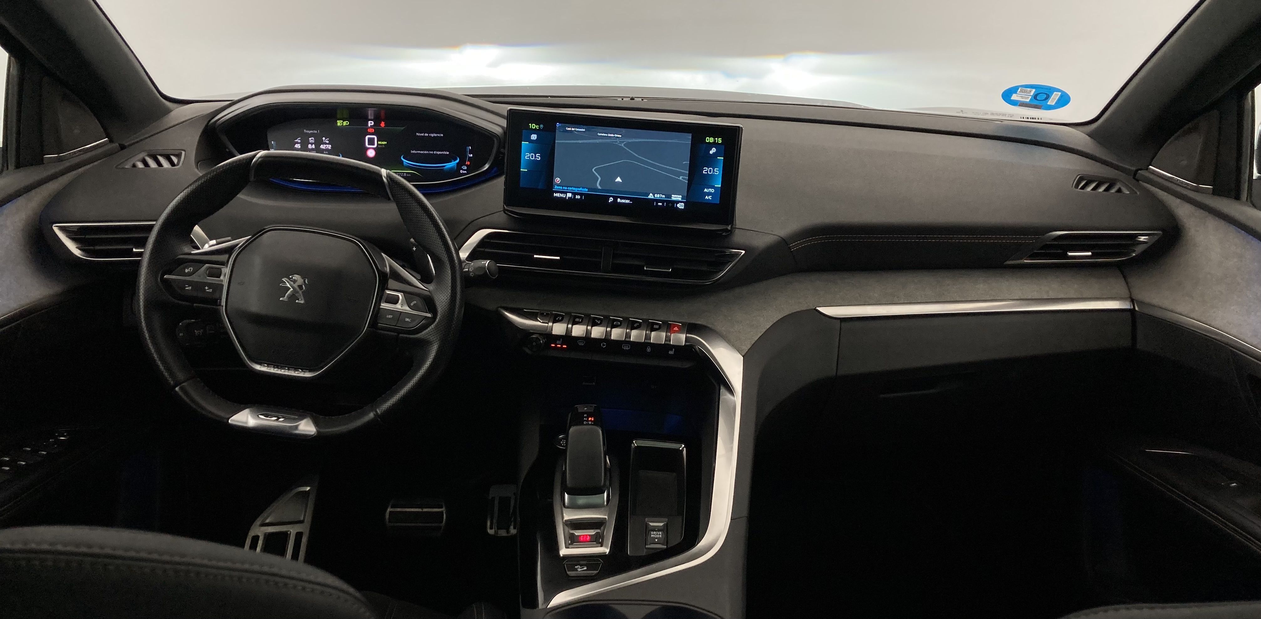 peugeot 3008 gt pack 1.6 HYBRID 300 EAT PHEV 2022 negro perla nera 29