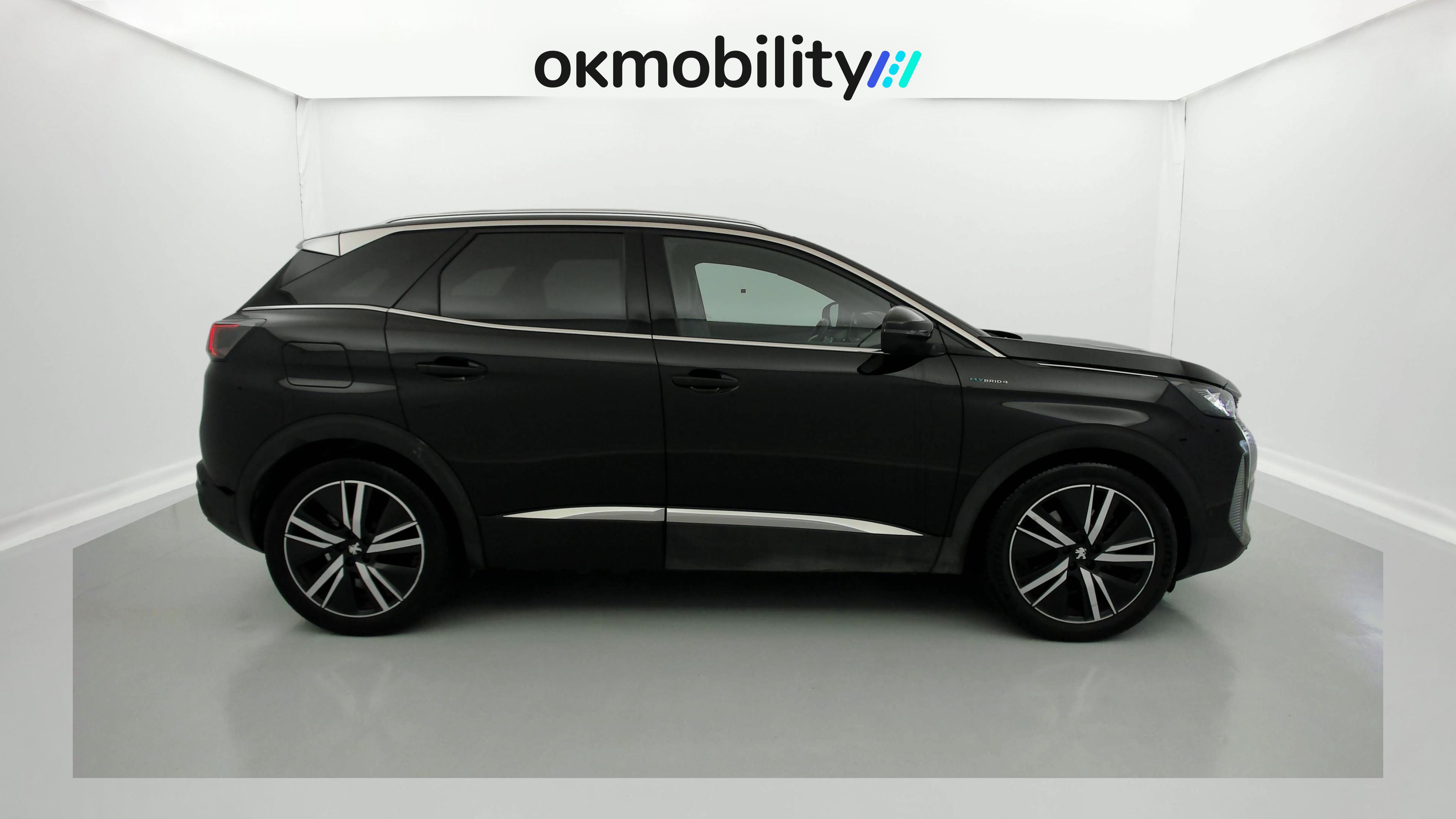 peugeot 3008 gt pack 1.6 HYBRID 300 EAT PHEV 2022 negro perla nera 2