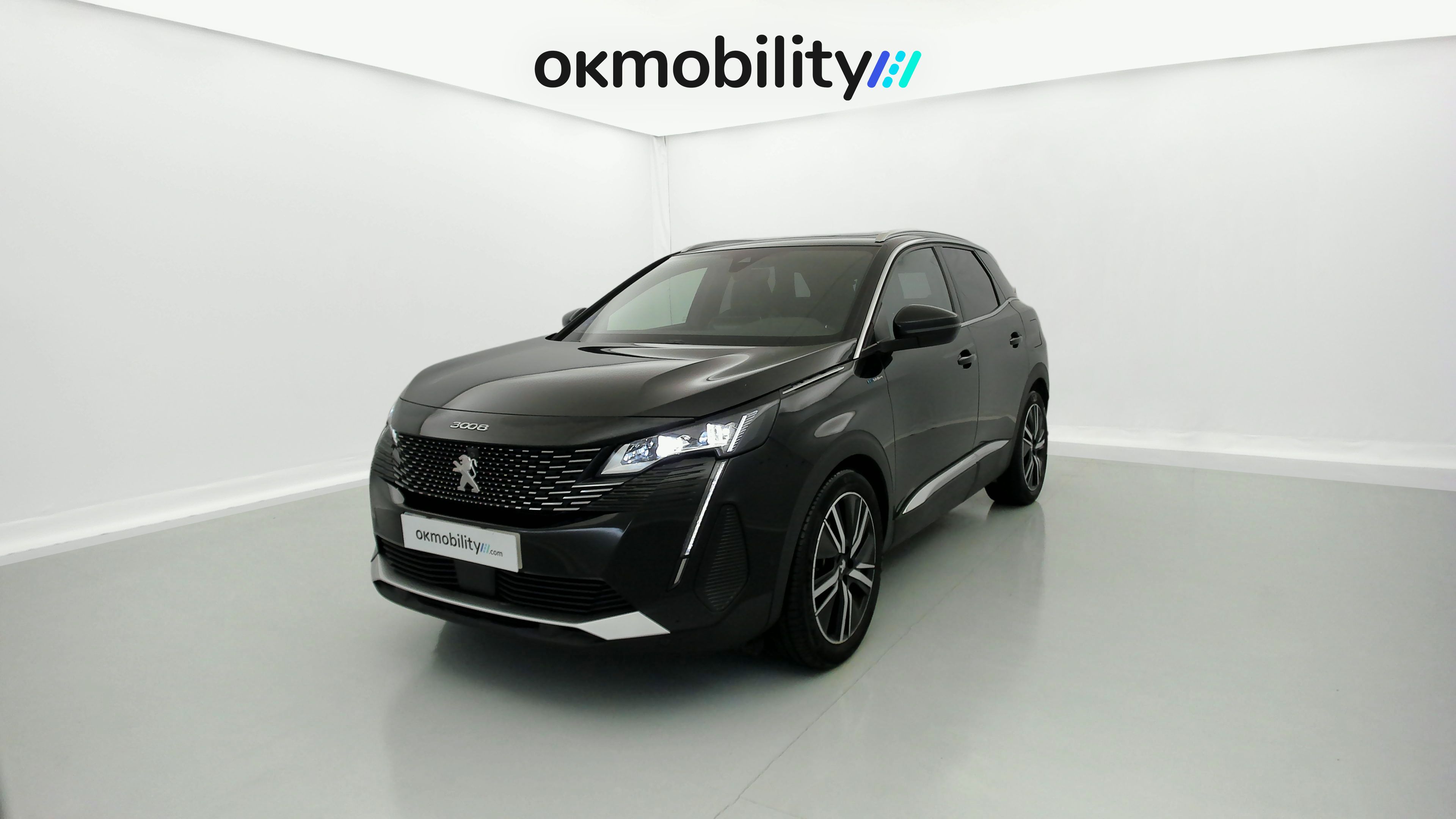 peugeot 3008 gt pack 1.6 HYBRID 300 EAT PHEV 2022 negro perla nera 4