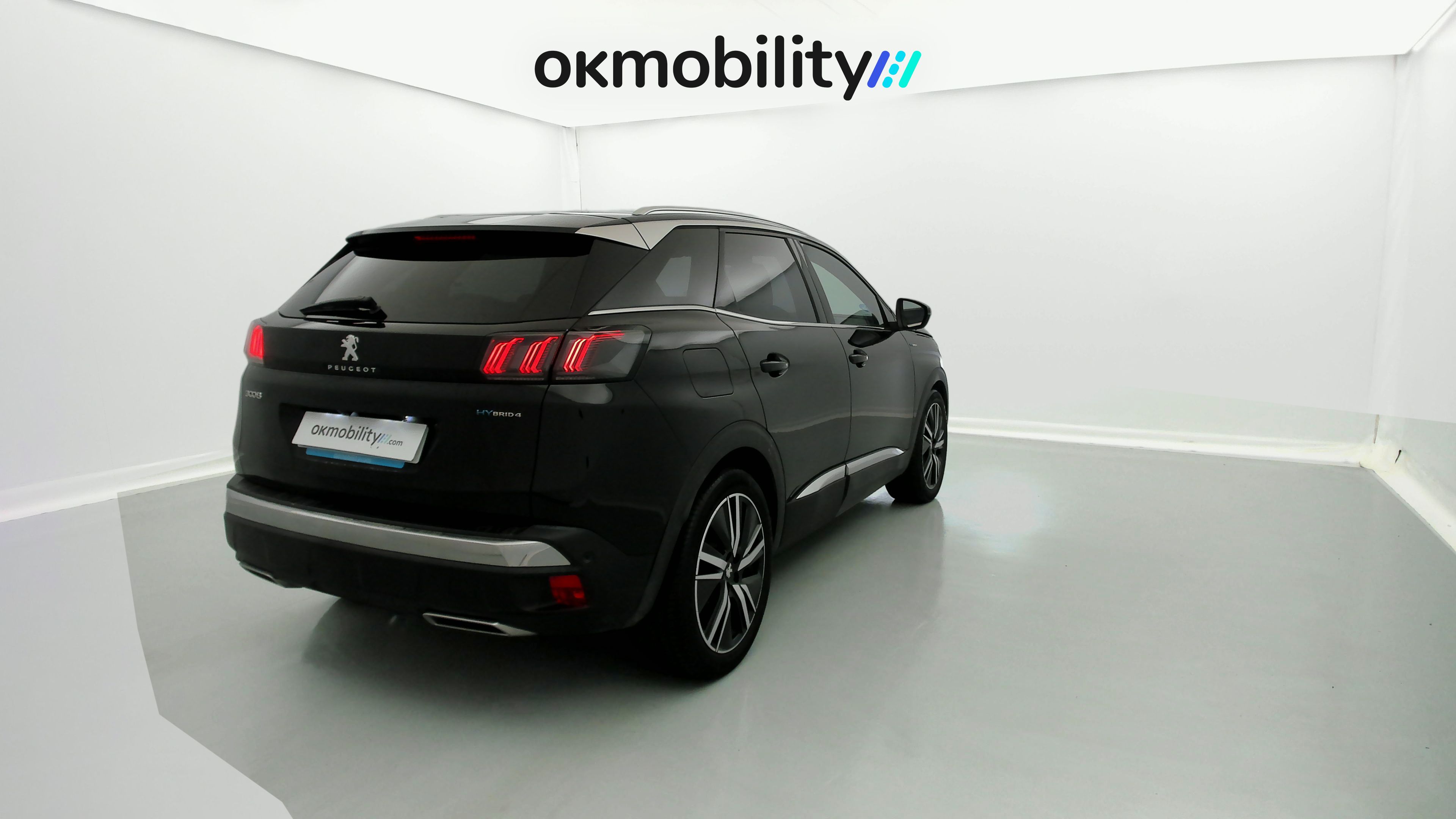peugeot 3008 gt pack 1.6 HYBRID 300 EAT PHEV 2022 negro perla nera 11