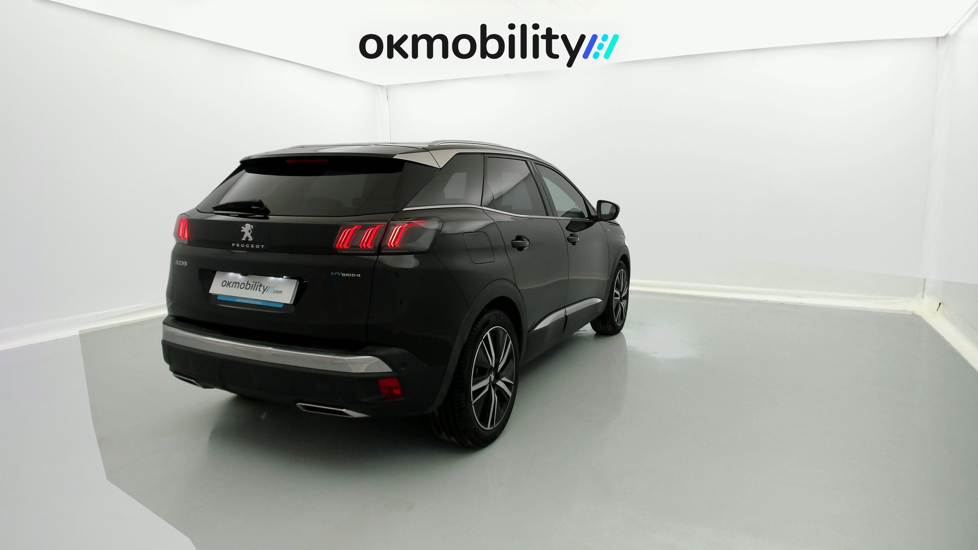 peugeot 3008 gt pack 1.6 HYBRID 300 EAT PHEV 2022 negro perla nera 11