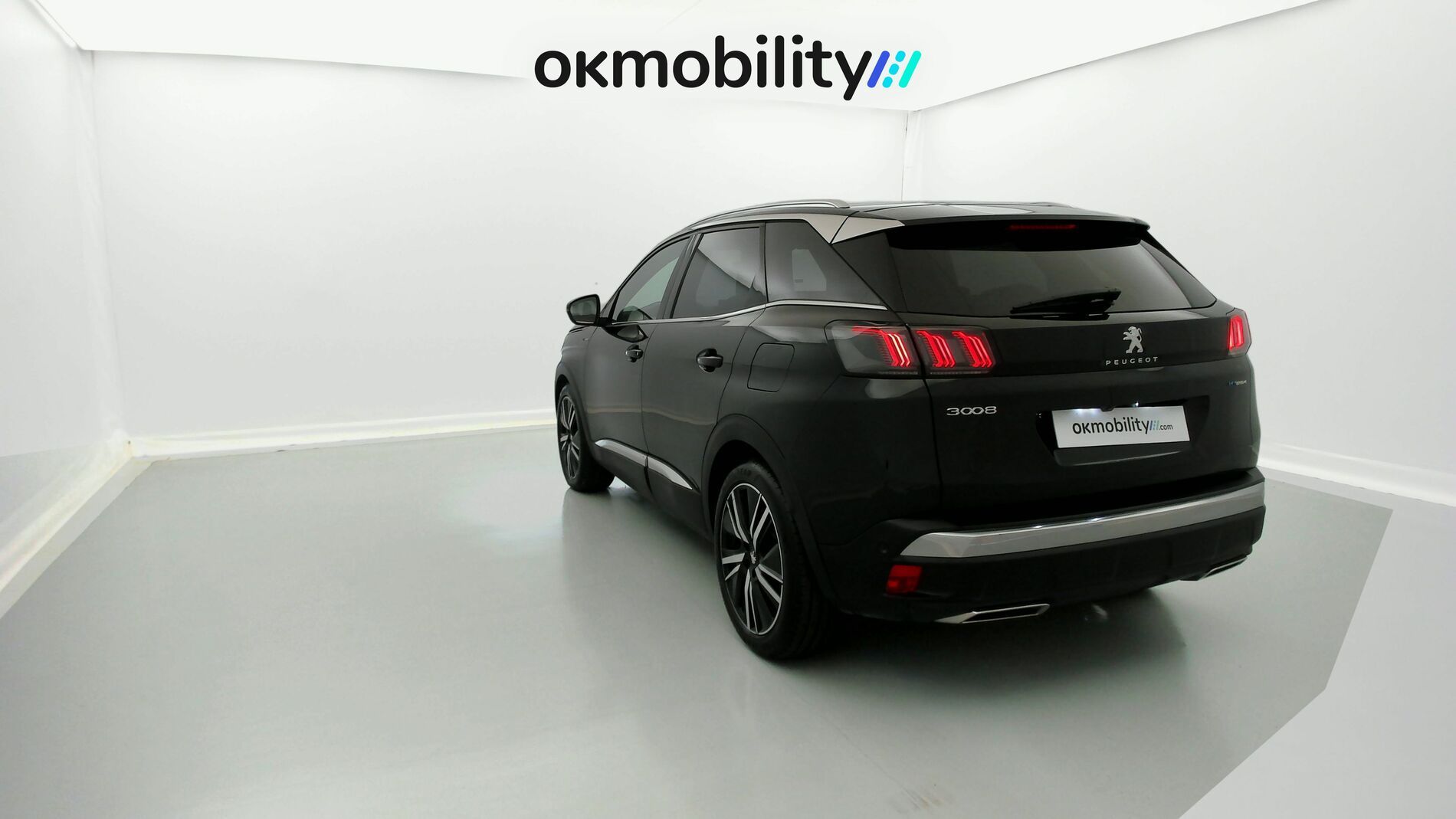 peugeot 3008 gt pack 1.6 HYBRID 300 EAT PHEV 2022 negro perla nera 8