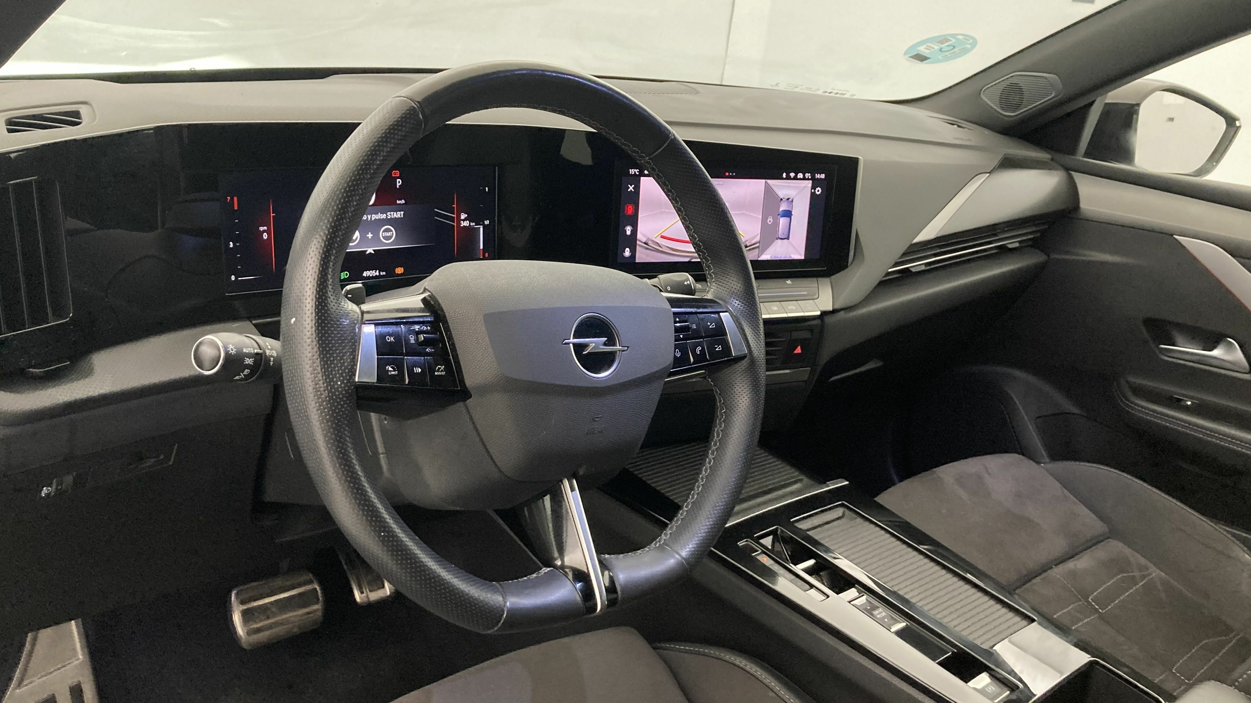 opel astra gs line 1.5D 130 AT 2022 vulkan grey / negro 15