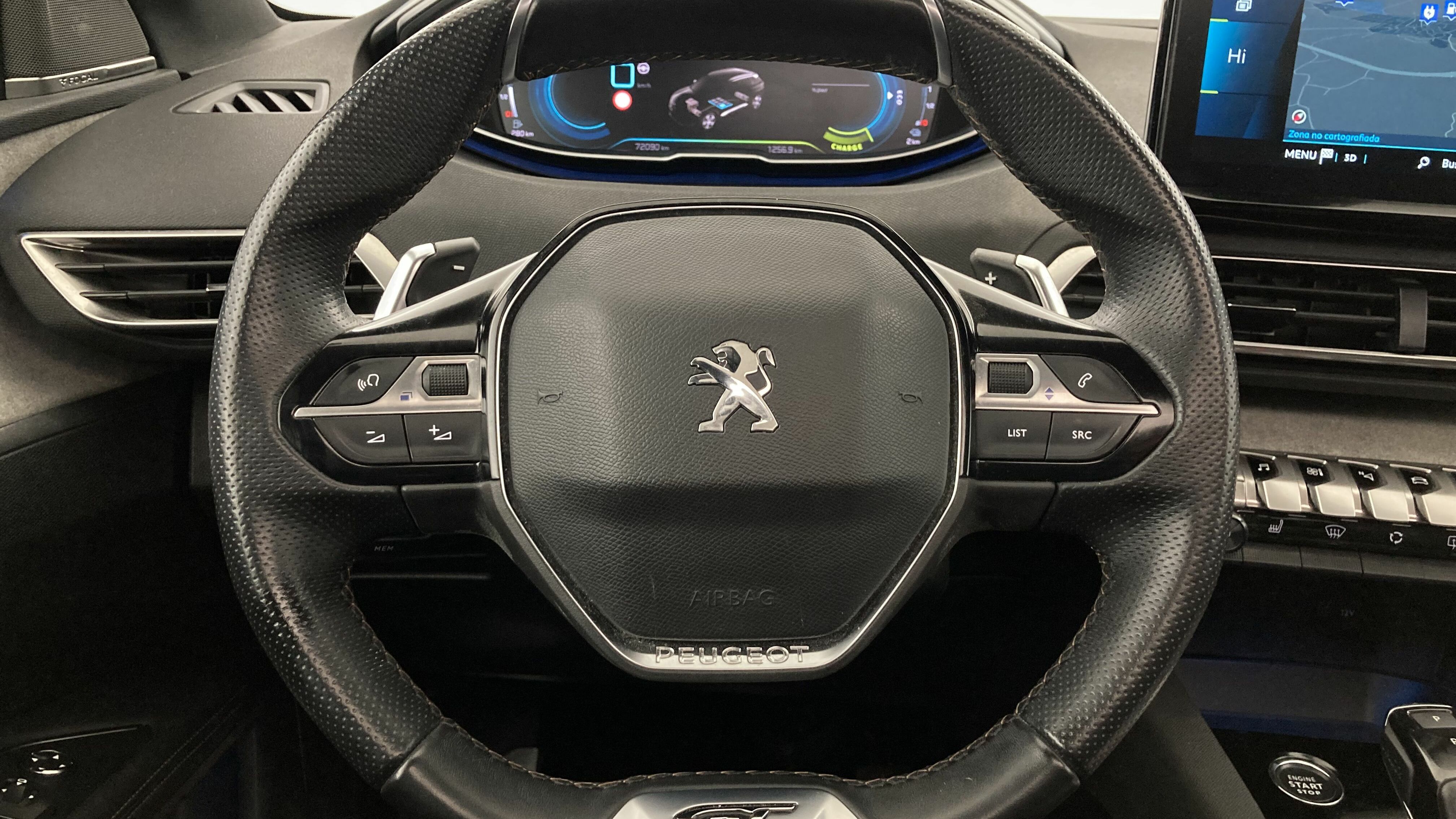 peugeot 3008 gt pack 1.6 HYBRID 300 EAT PHEV 2022 negro perla nera 17
