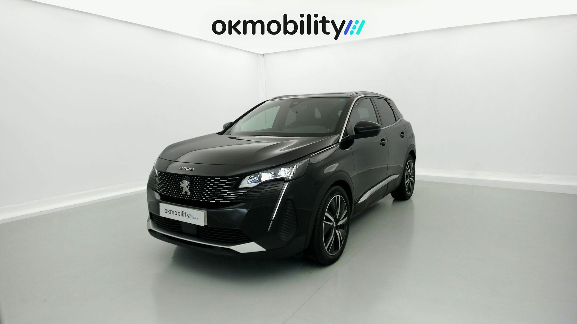 peugeot 3008 gt pack 1.6 HYBRID 300 EAT PHEV 2022 negro perla nera 1