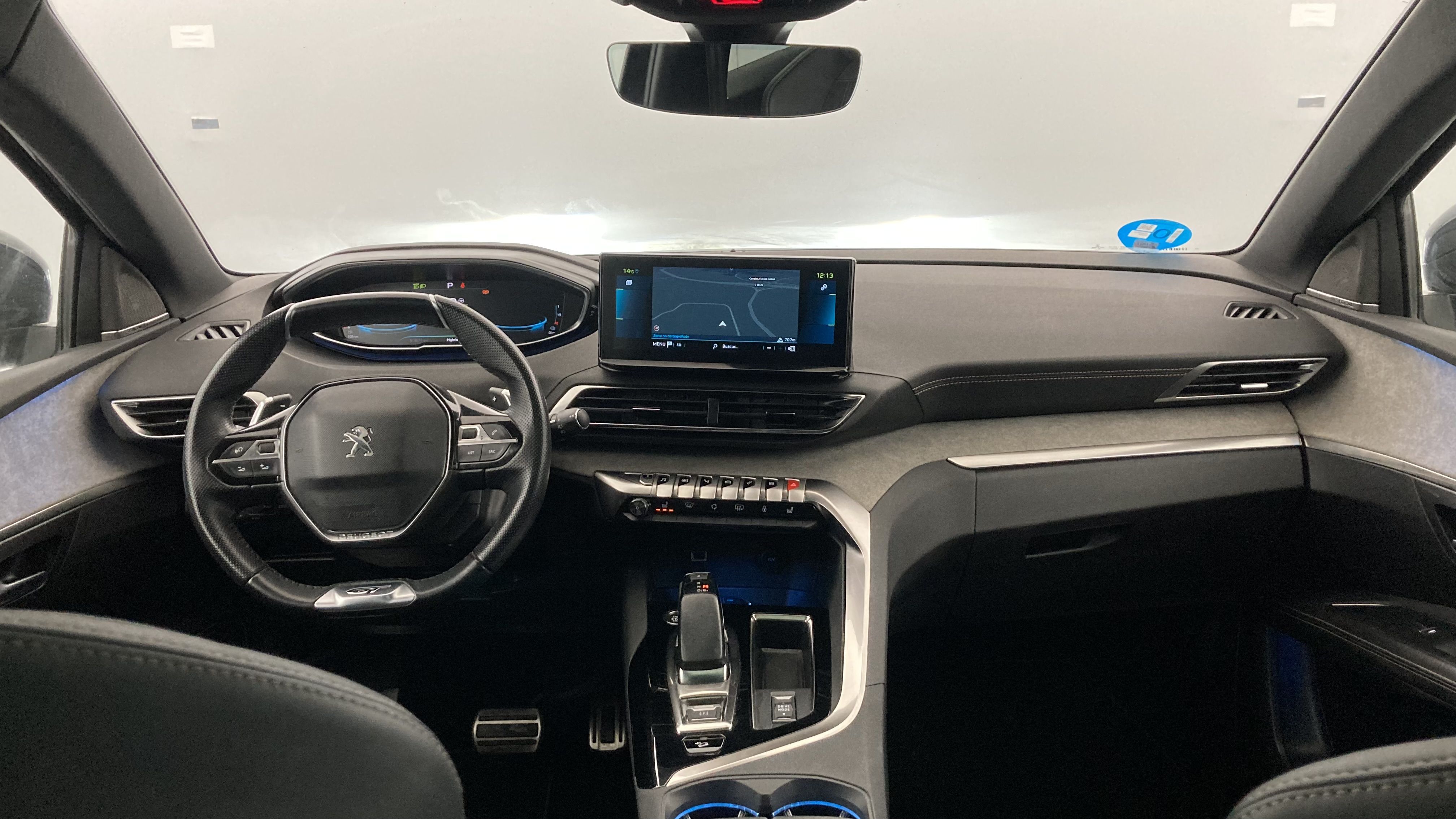 peugeot 3008 gt pack 1.6 HYBRID 300 EAT PHEV 2022 negro perla nera 38