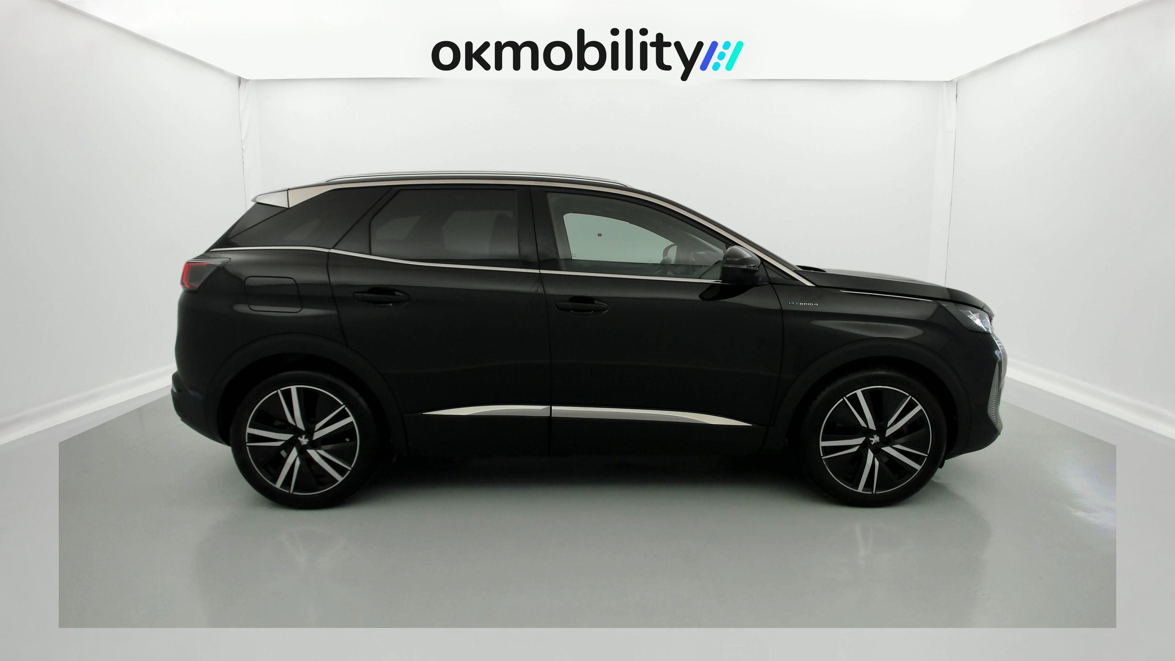 peugeot 3008 gt pack 1.6 HYBRID 300 EAT PHEV 2022 negro perla nera 2