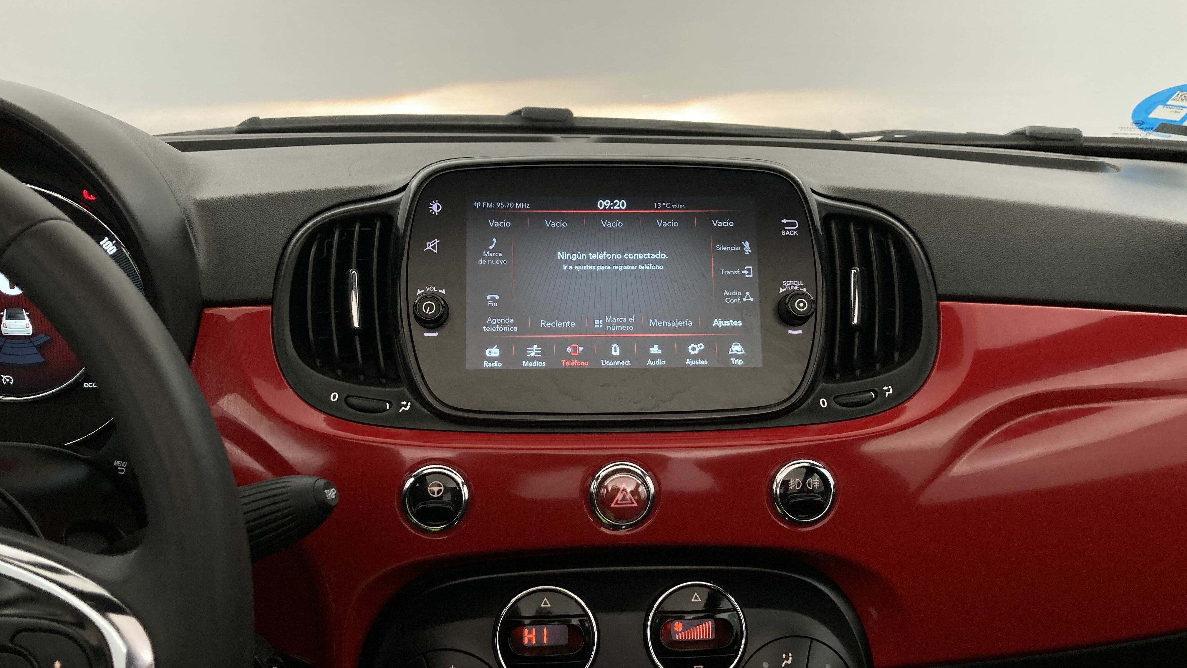 fiat 500c dolcevita 1.0 HYBRID 70 MHEV 2024 rojo passione 20