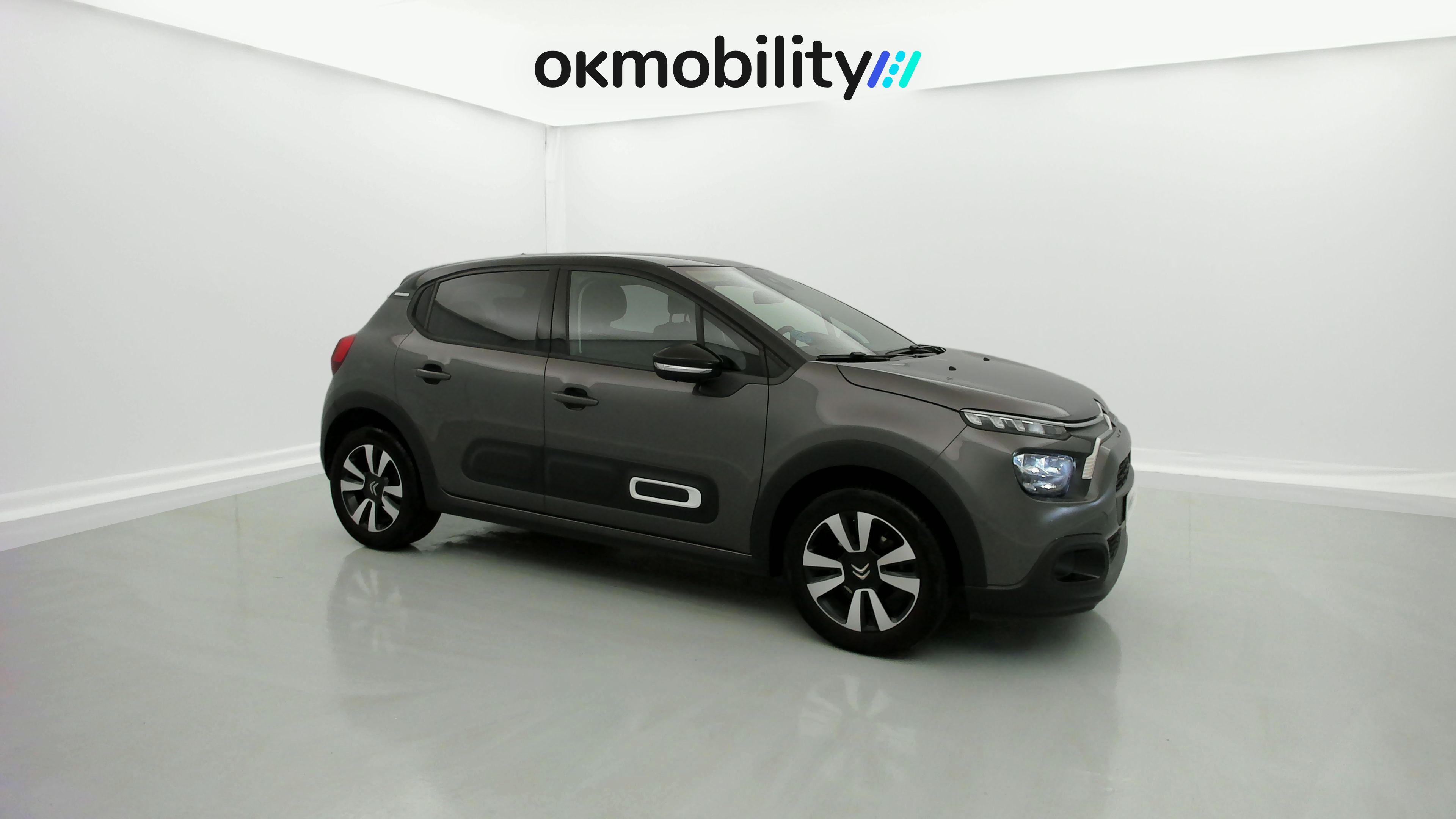 citroen c3 origin max 1.2 PURETECH 83 2024 gris platino 3