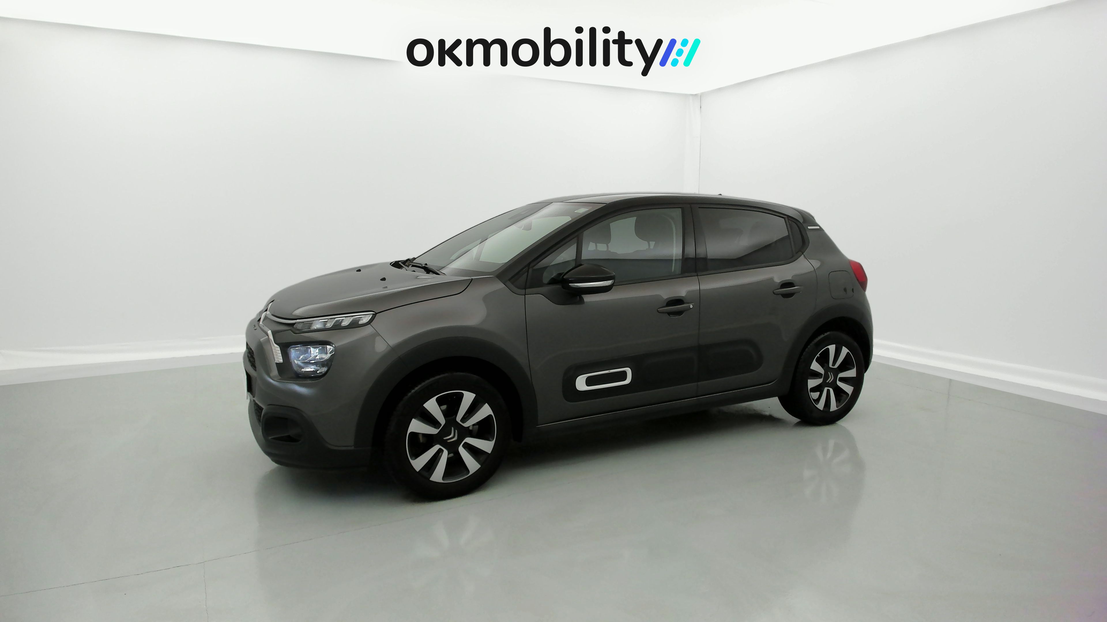 citroen c3 origin max 1.2 PURETECH 83 2024 gris platino 8