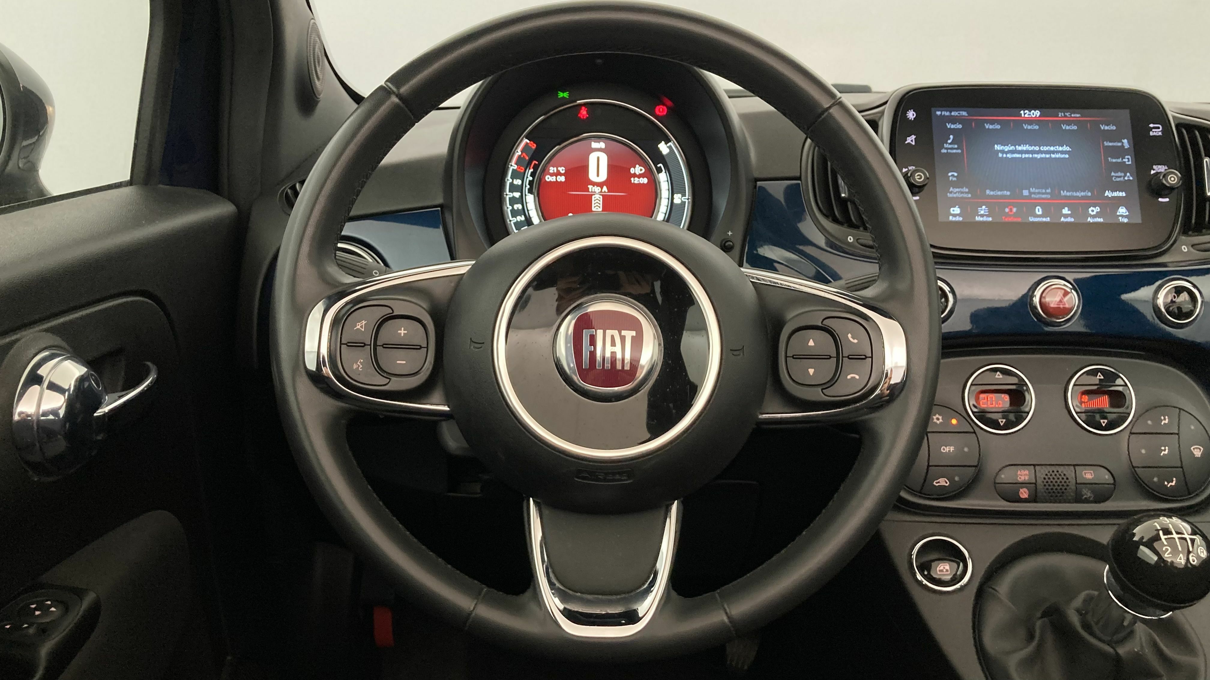 fiat 500c dolcevita 1.0 HYBRID 70 MHEV 2024 azul di pinto di blu 16