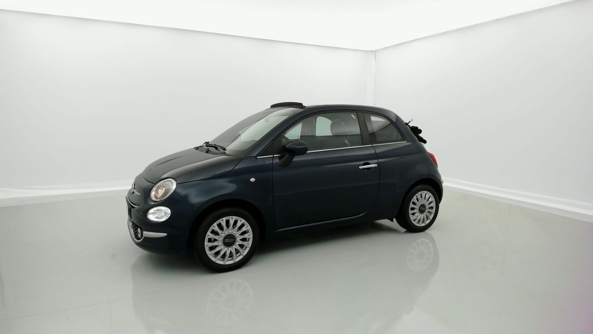 fiat 500c dolcevita 1.0 HYBRID 70 MHEV 2024 azul di pinto di blu 2