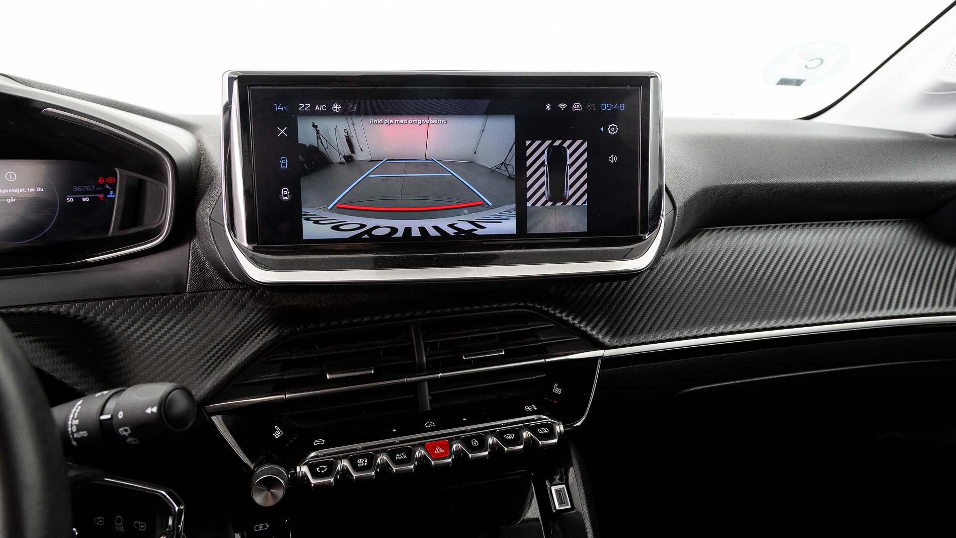 peugeot 208 allure 1.2 PURETECH 100 2024 gris artense 5