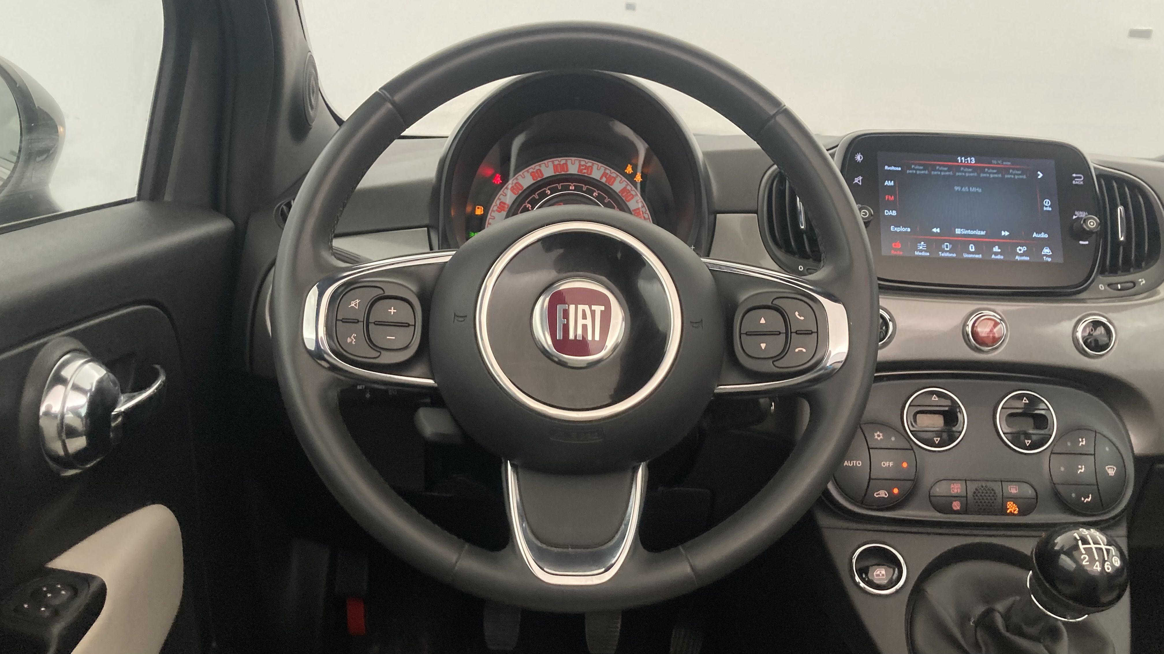 fiat 500c dolcevita 1.0 HYBRID 70 MHEV 2022 gris pompei / negro 20