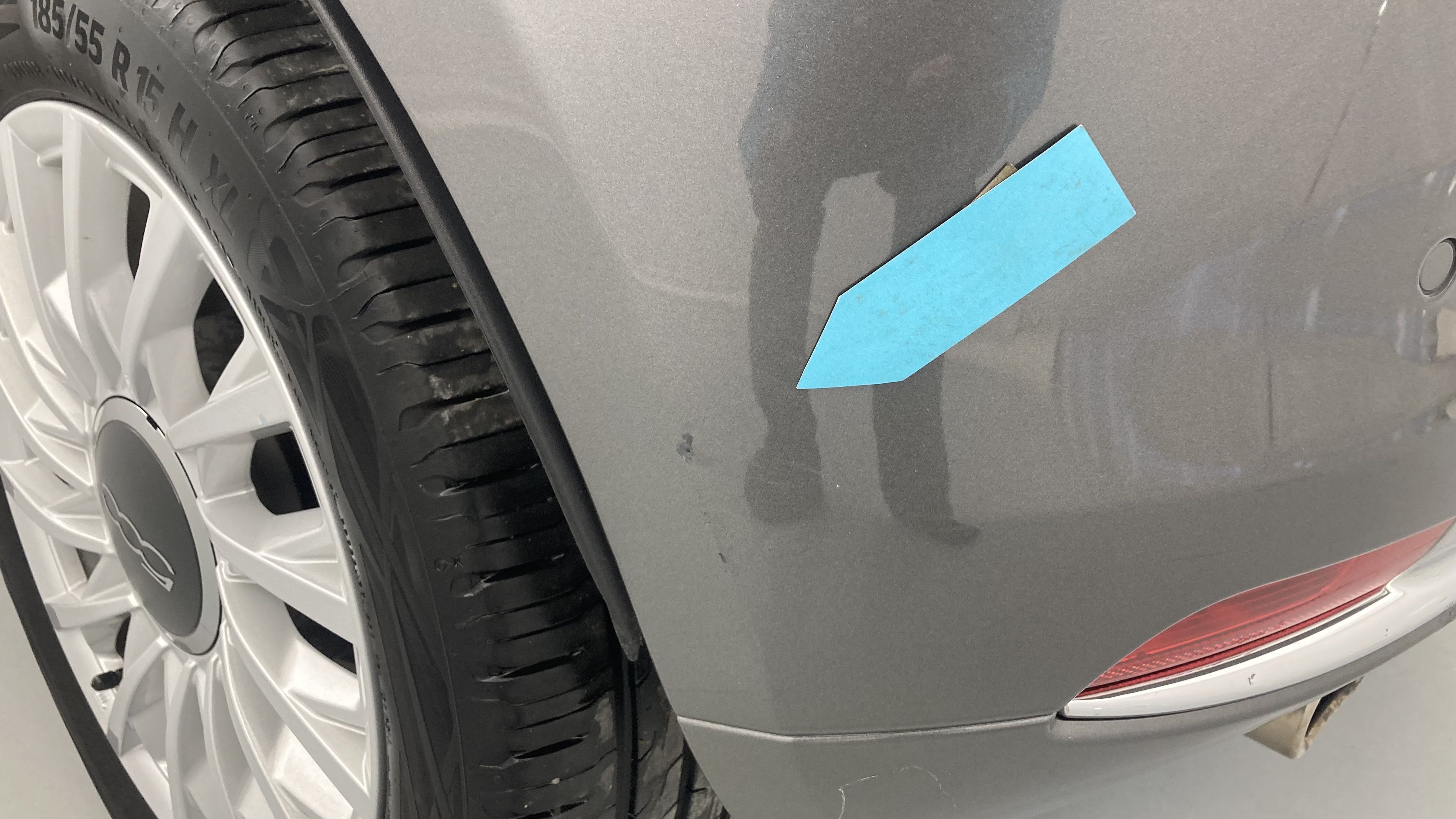 fiat 500c dolcevita 1.0 HYBRID 70 MHEV 2022 gris pompei / negro 27