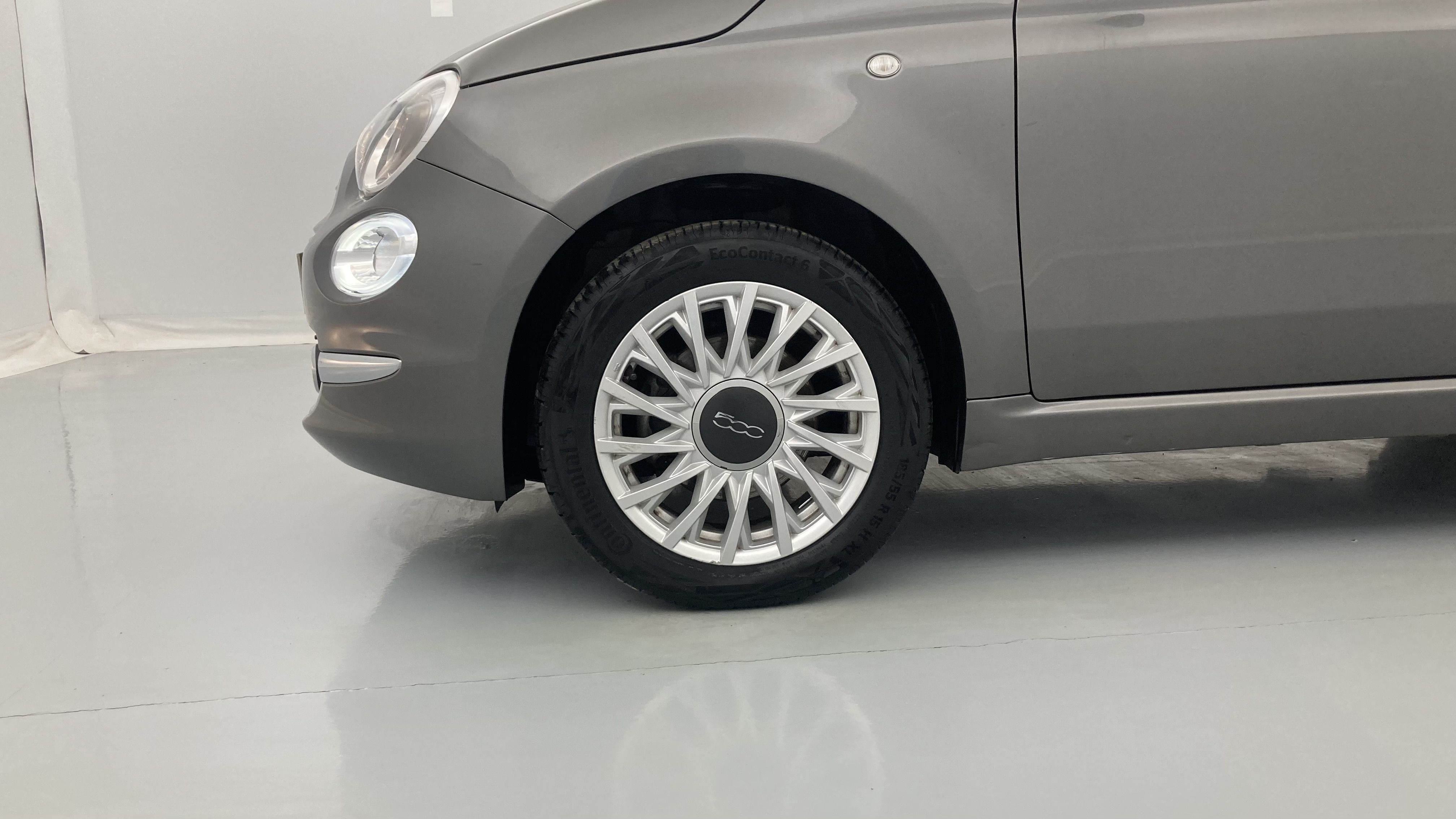 fiat 500c dolcevita 1.0 HYBRID 70 MHEV 2022 gris pompei / negro 34