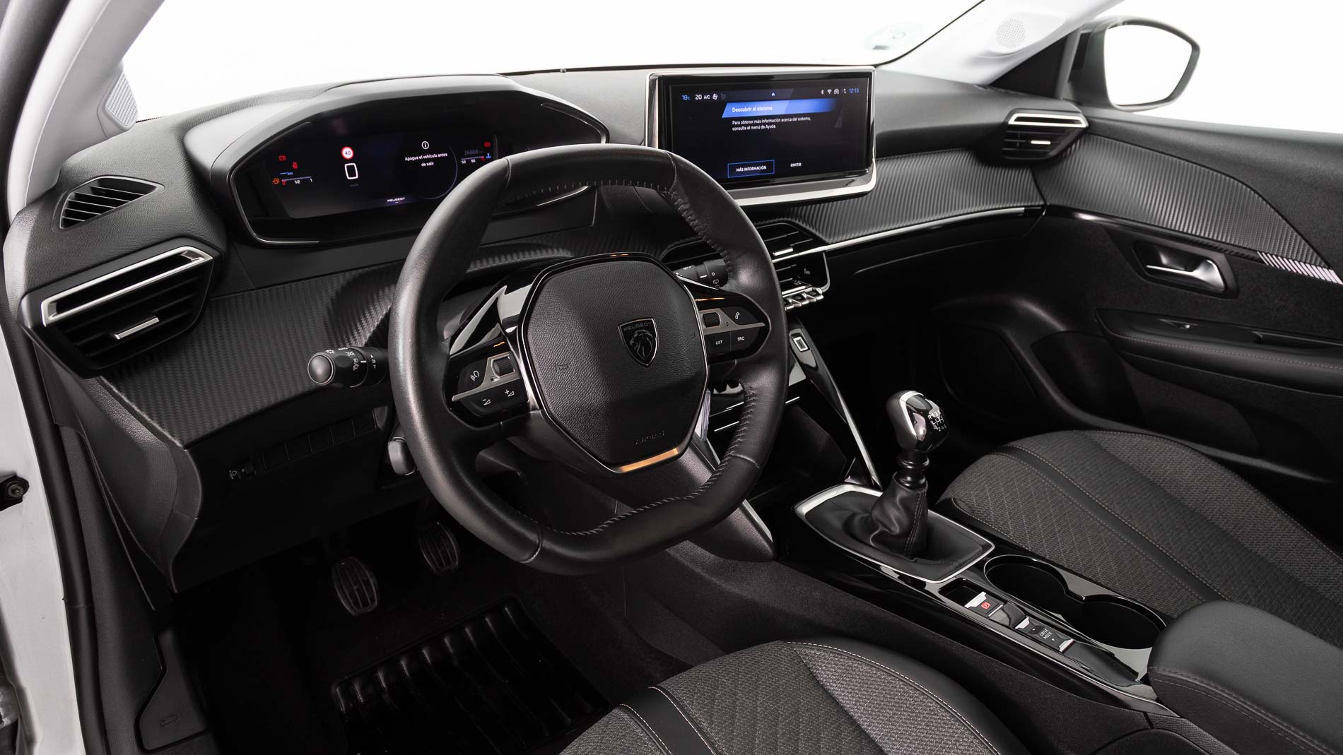 peugeot 208 allure 1.2 PURETECH 100 2024 gris artense 15