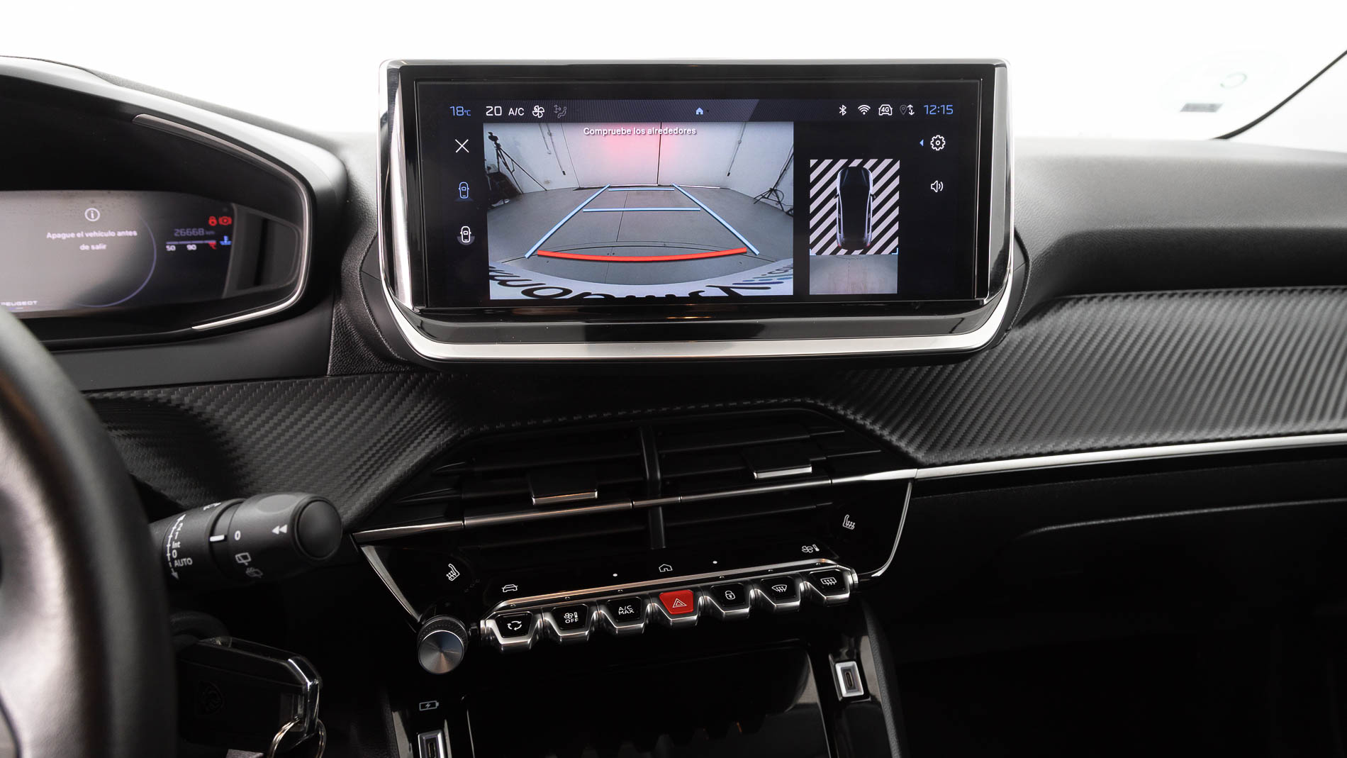 peugeot 208 allure 1.2 PURETECH 100 2024 gris artense 18