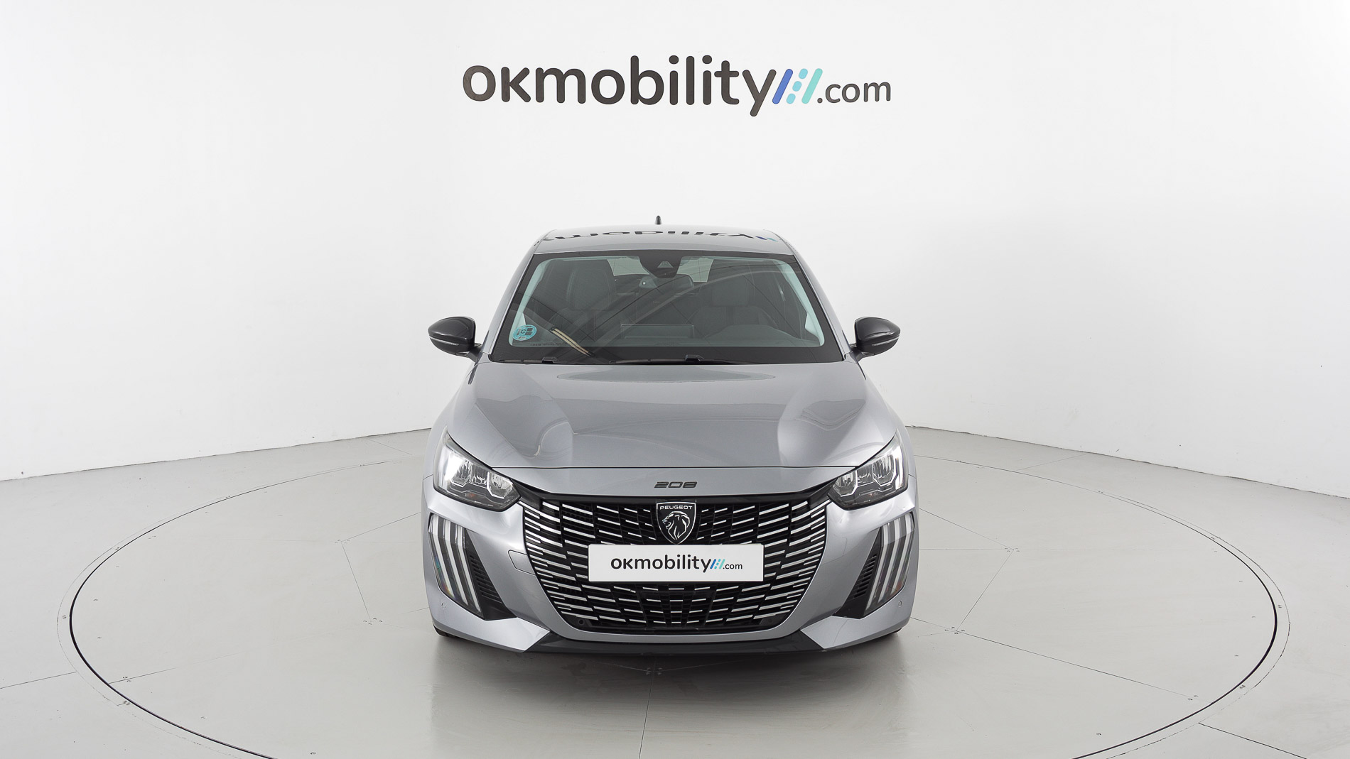 peugeot 208 allure 1.2 PURETECH 100 2024 gris artense 1