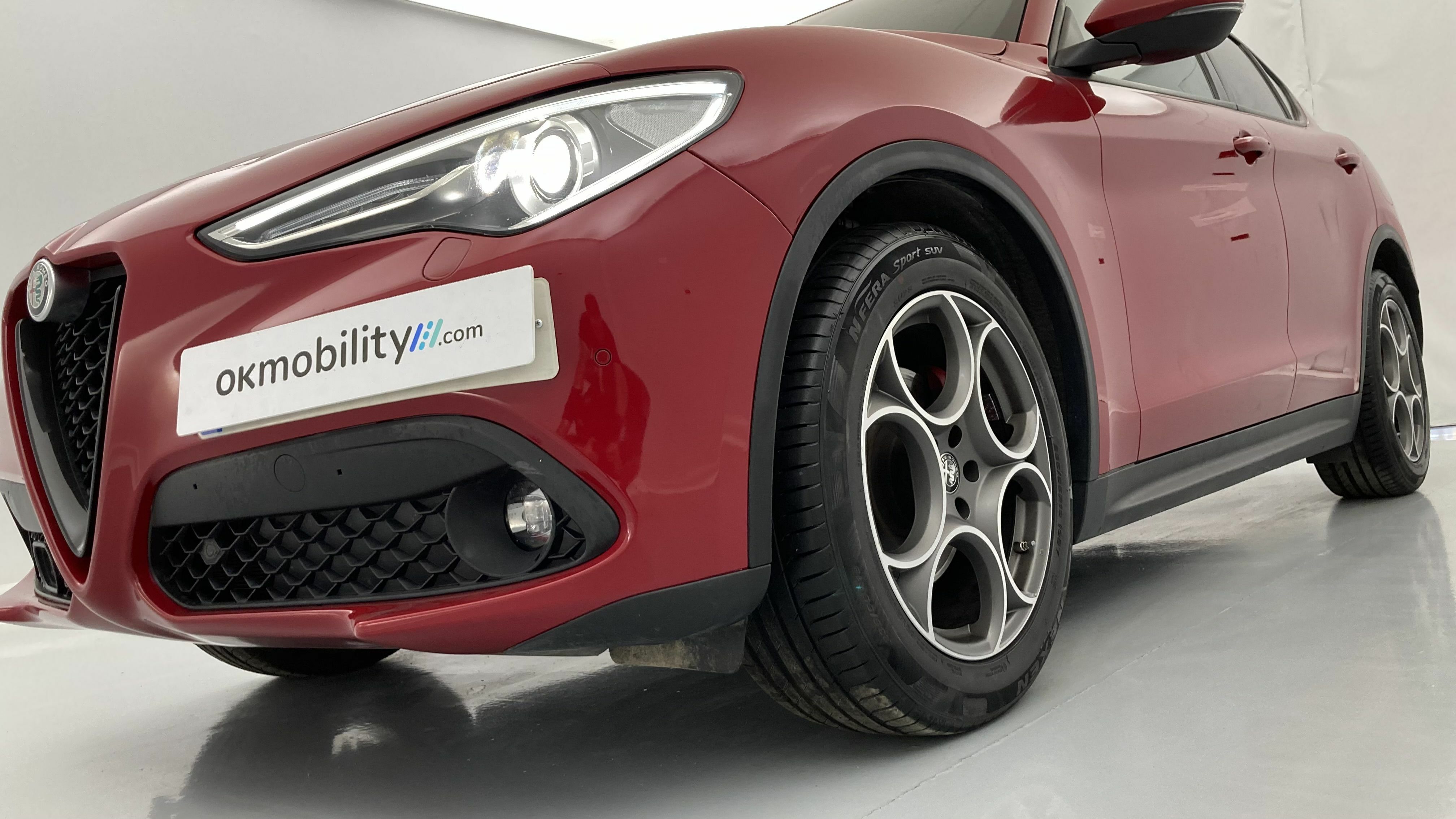 alfa romeo stelvio sprint 2.2 JTD 160 RWD CA 2022 rosso alfa 26