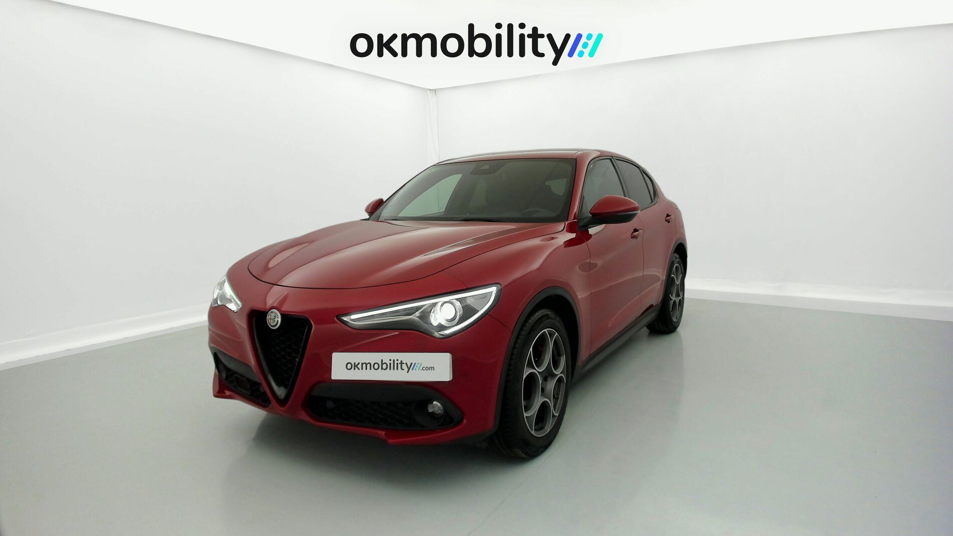 alfa romeo stelvio sprint 2.2 JTD 160 RWD CA 2022 rosso alfa 1