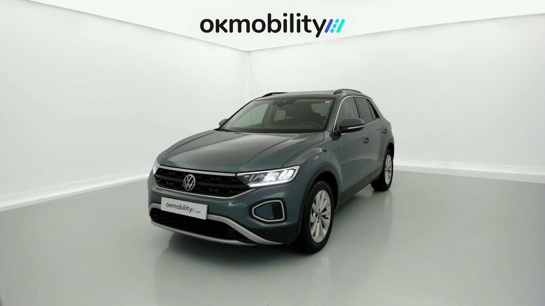 volkswagen t-roc life 1.0 TSI 110 2023 petroleum blue 1