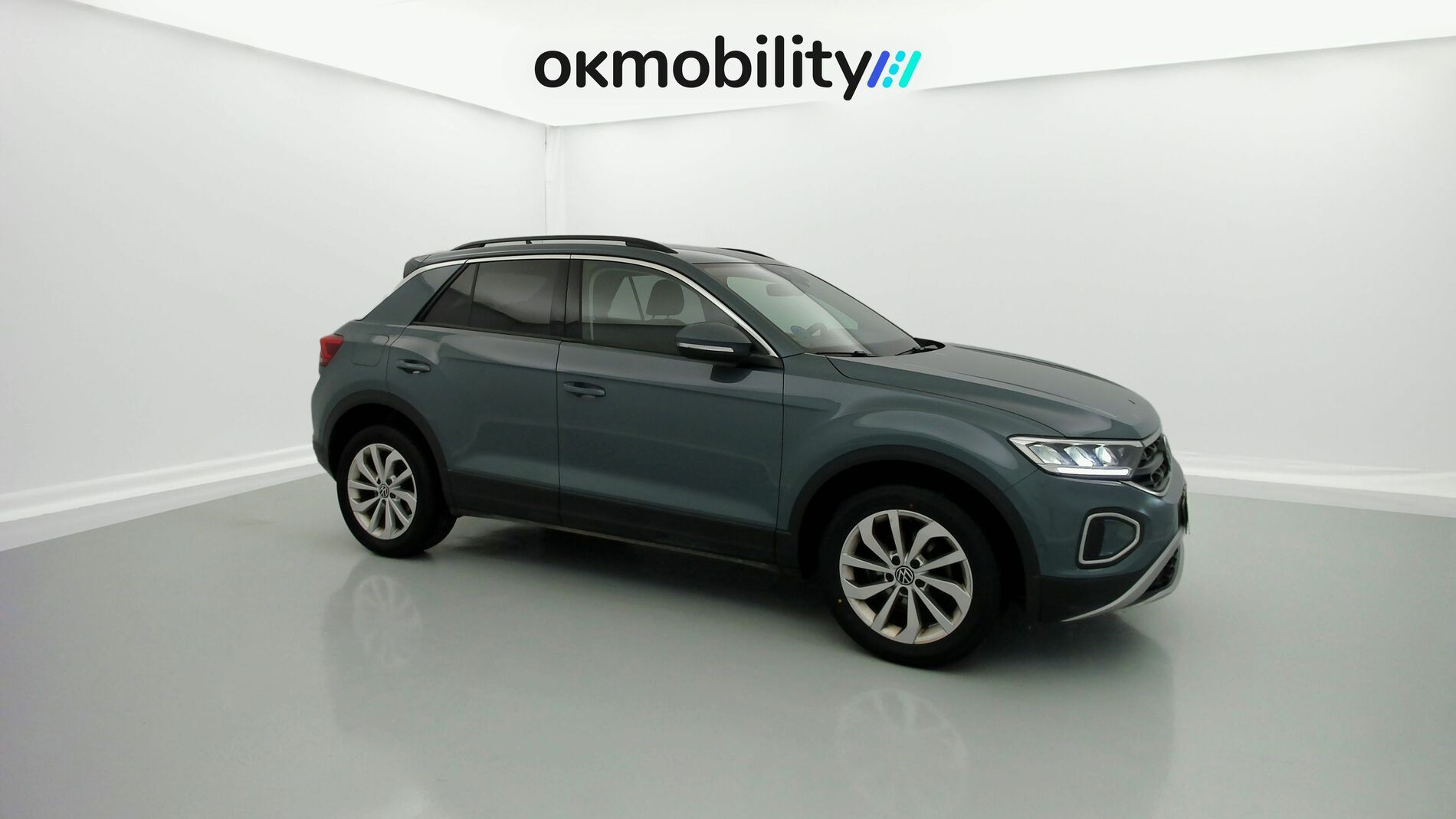 volkswagen t-roc life 1.0 TSI 110 2023 petroleum blue 2