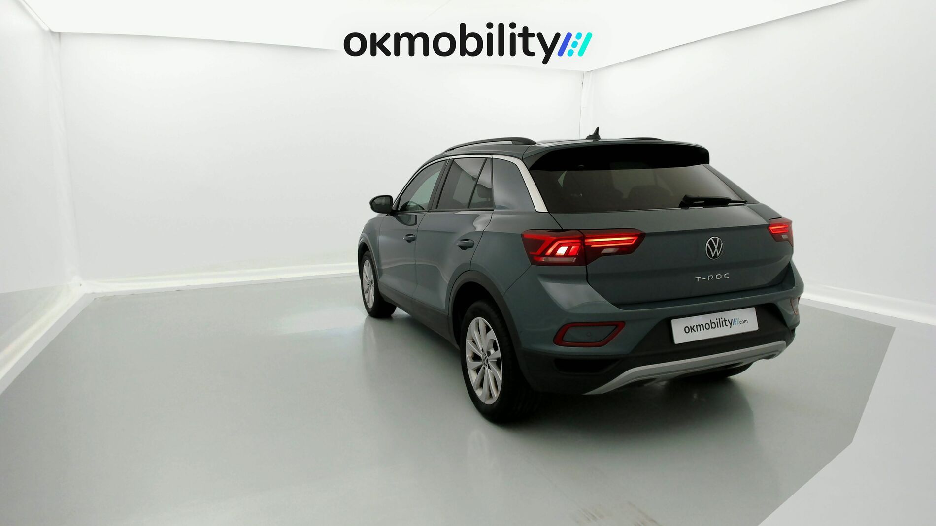 volkswagen t-roc life 1.0 TSI 110 2023 petroleum blue 9