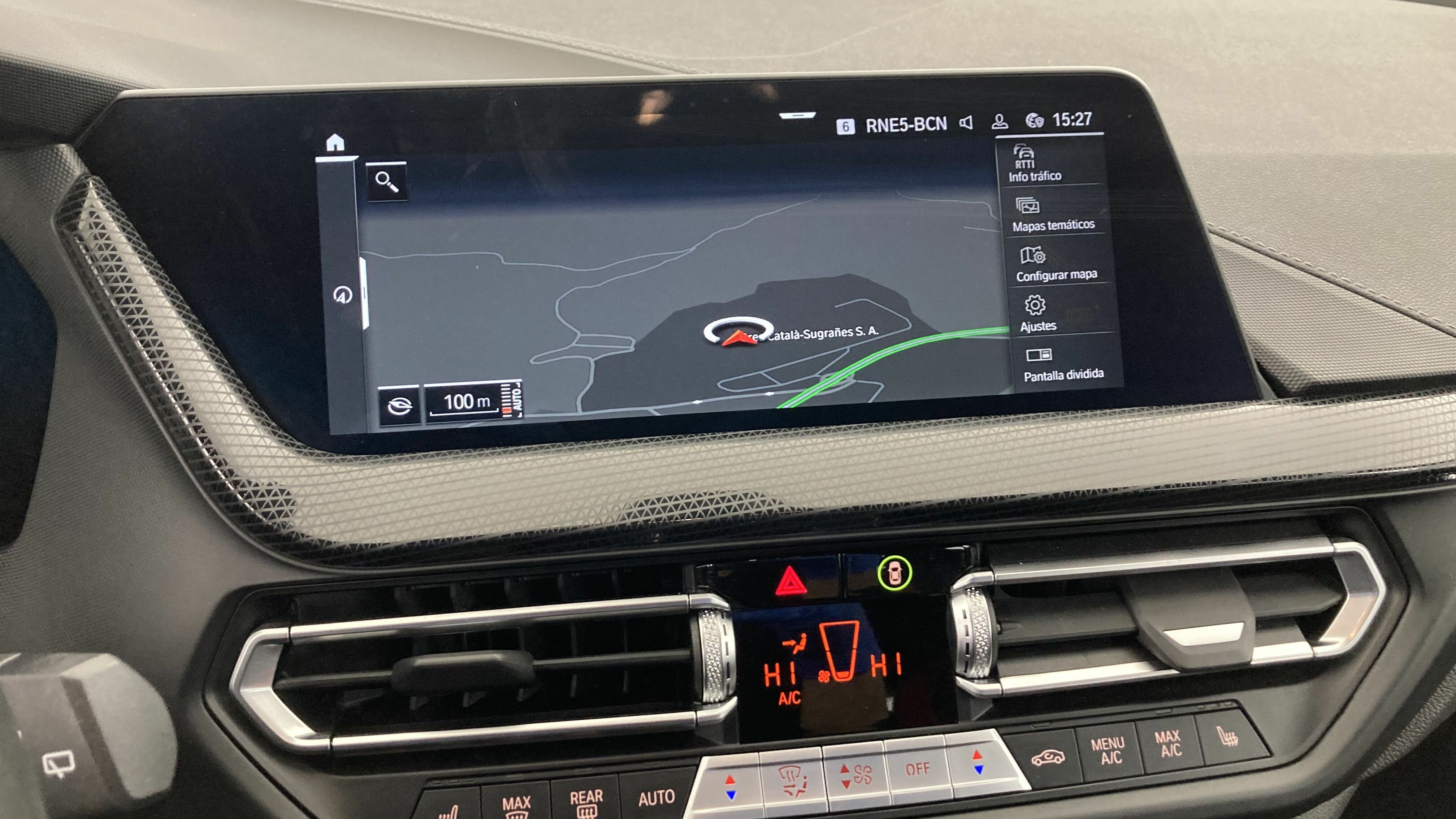 bmw serie 1 m sport colorvision 118I 136 STEPTRONIC 2024 frozen pure grey 14