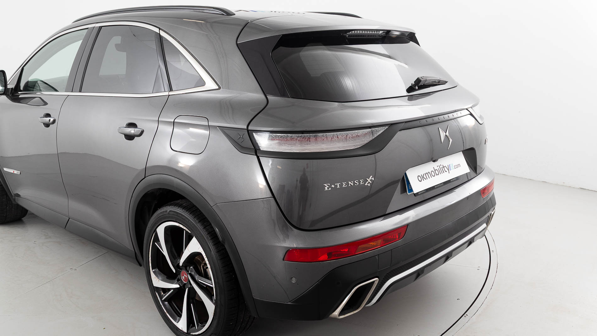 ds ds7 crossback performance line + E-TENSE 300 CA 2022 gris platino 37