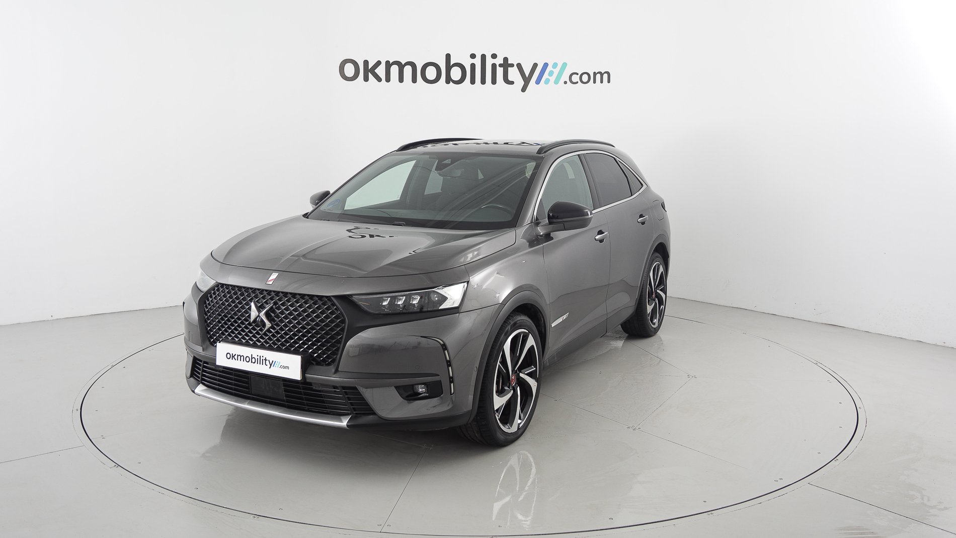 ds ds7 crossback performance line + E-TENSE 300 CA 2022 gris platino 1
