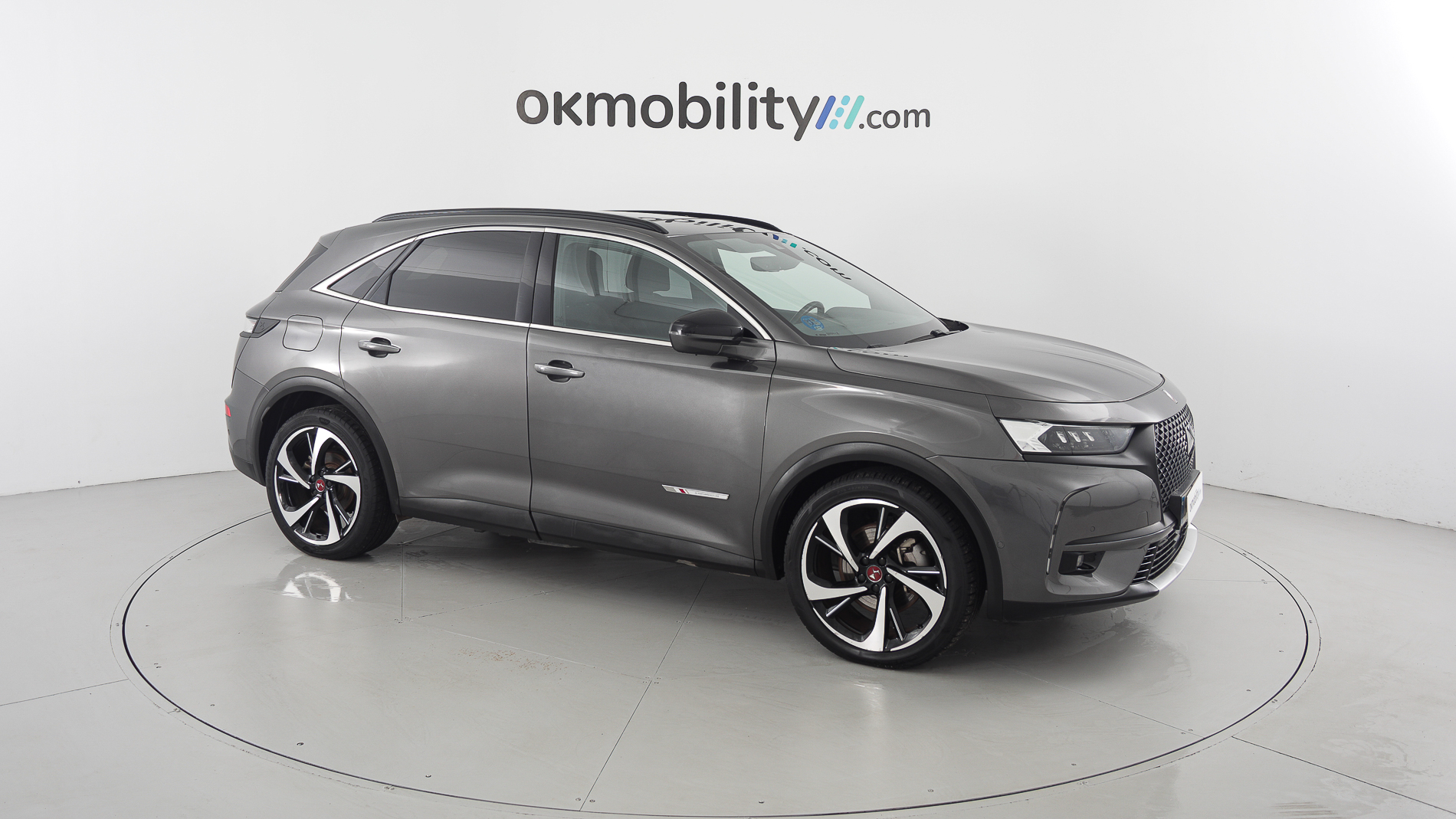 ds ds7 crossback performance line + E-TENSE 300 CA 2022 gris platino 2
