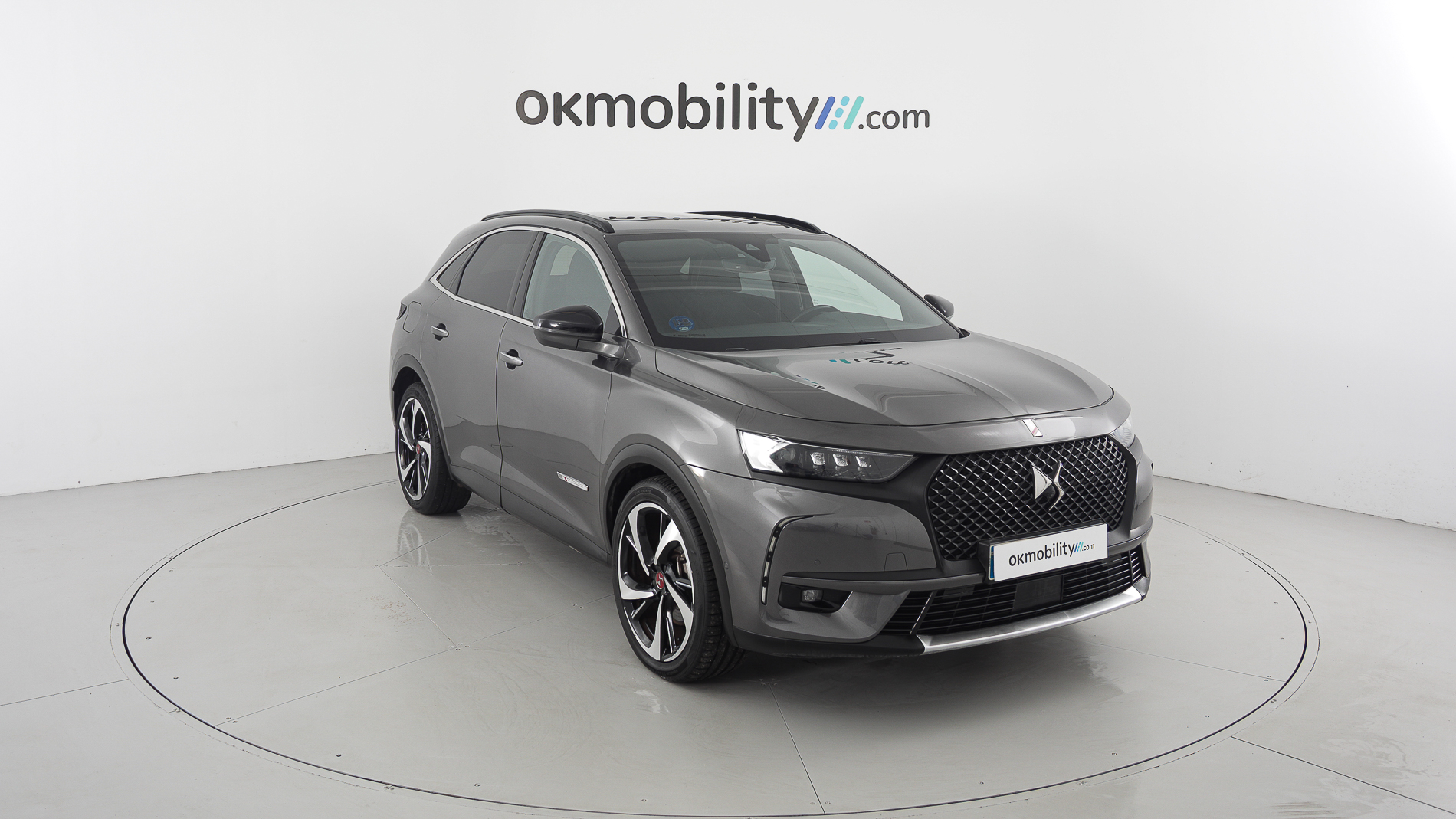 ds ds7 crossback performance line + E-TENSE 300 CA 2022 gris platino 3
