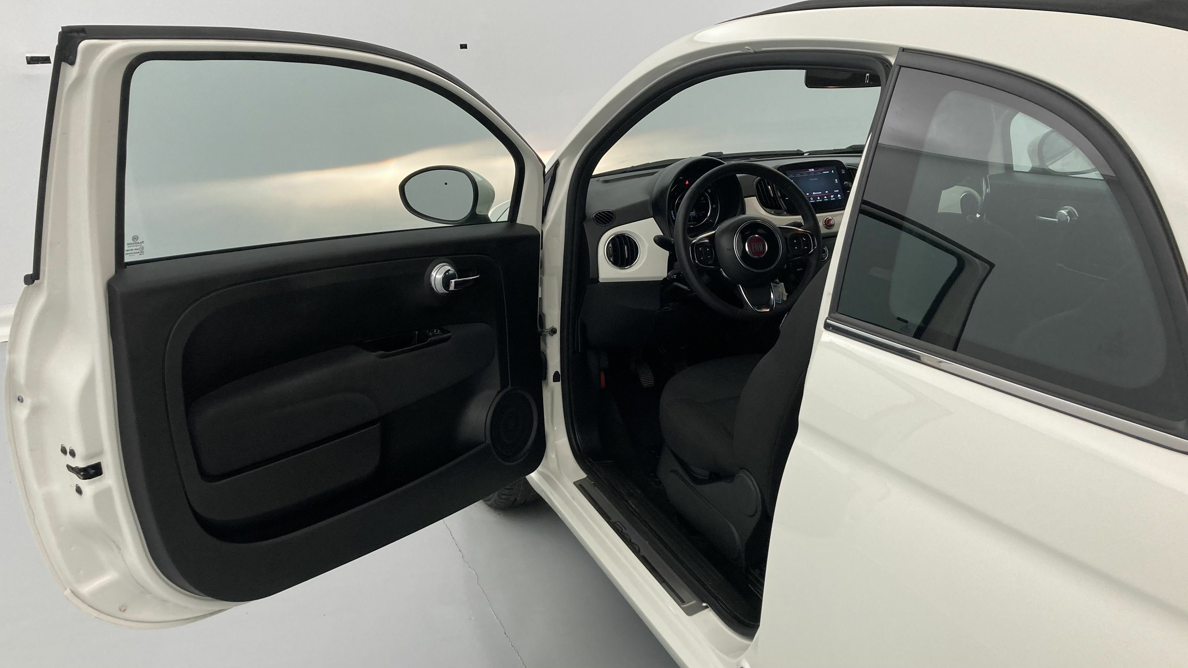 fiat 500c dolcevita 1.0 HYBRID 70 MHEV 2024 bianco 12