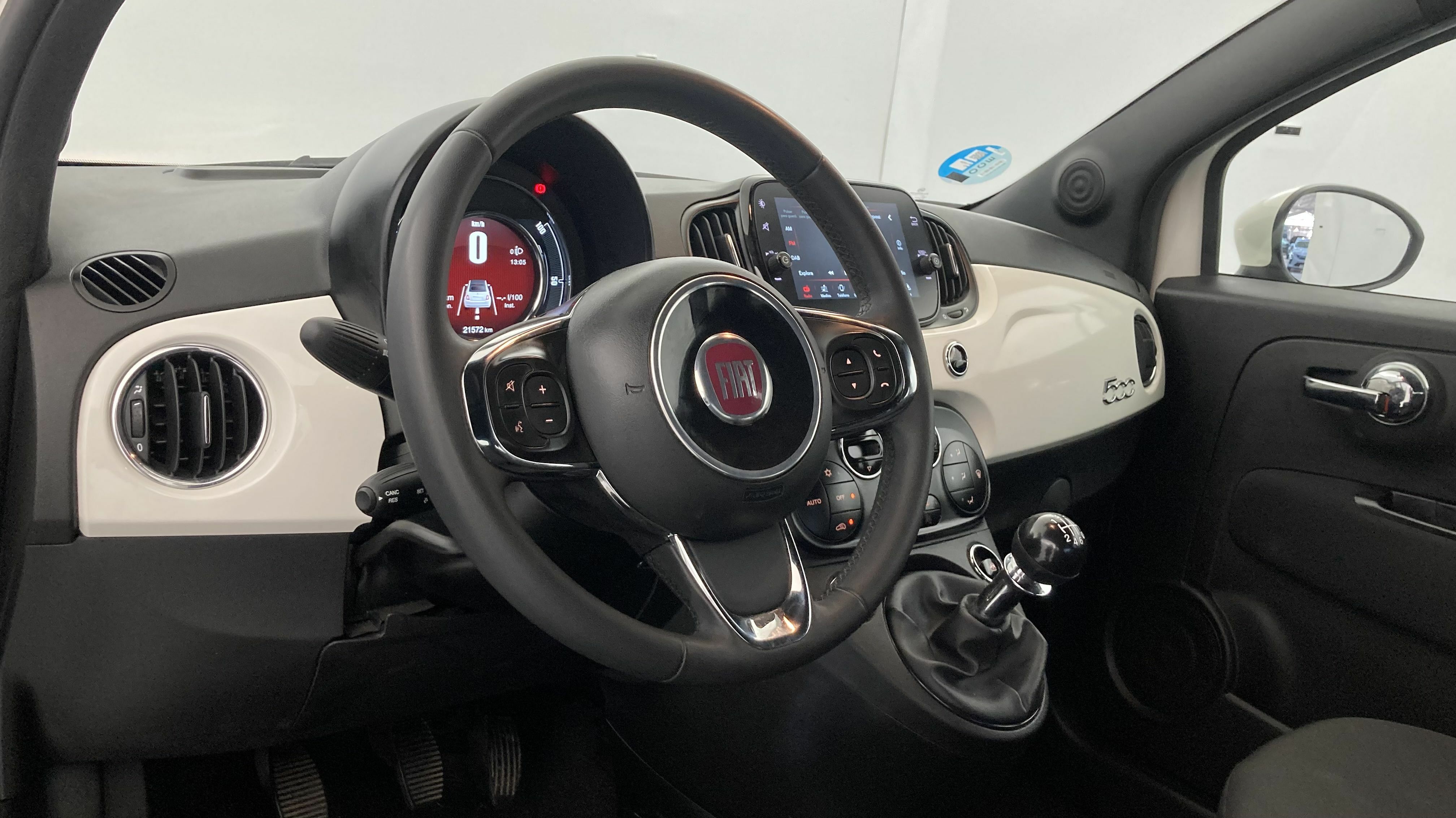 fiat 500c dolcevita 1.0 HYBRID 70 MHEV 2024 bianco 14