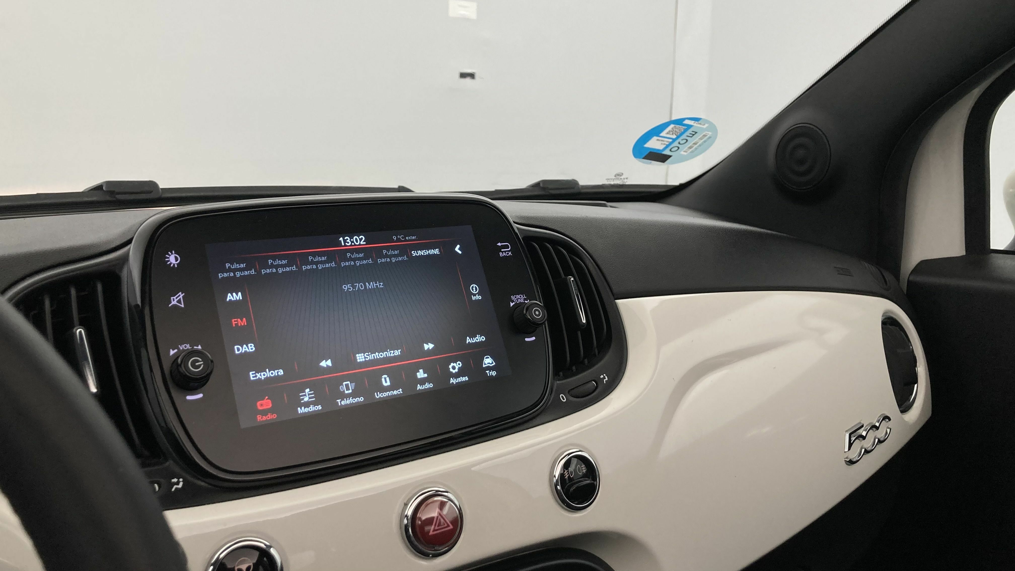 fiat 500c dolcevita 1.0 HYBRID 70 MHEV 2024 bianco 18