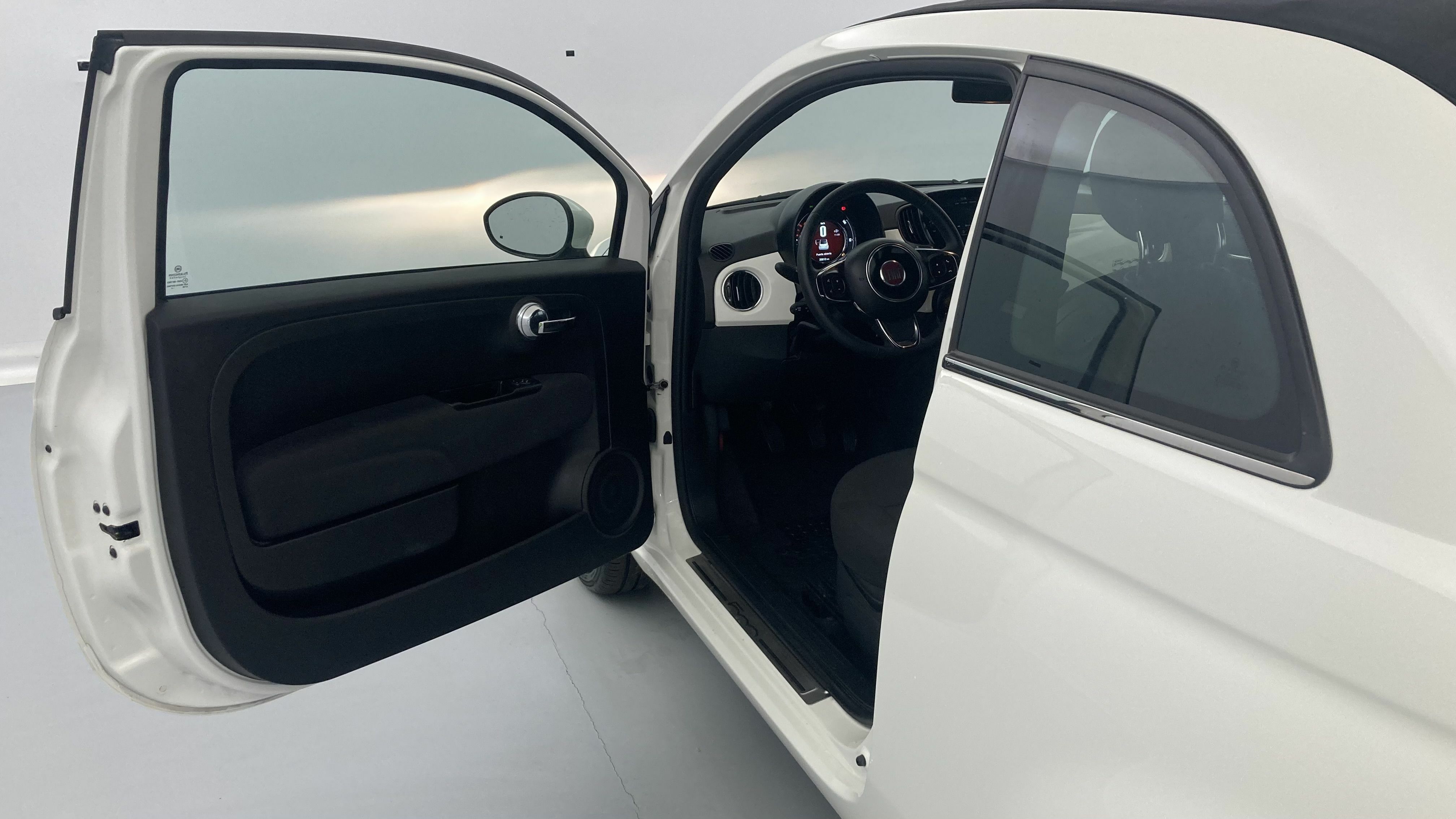 fiat 500c dolcevita 1.0 HYBRID 70 MHEV 2024 bianco 12