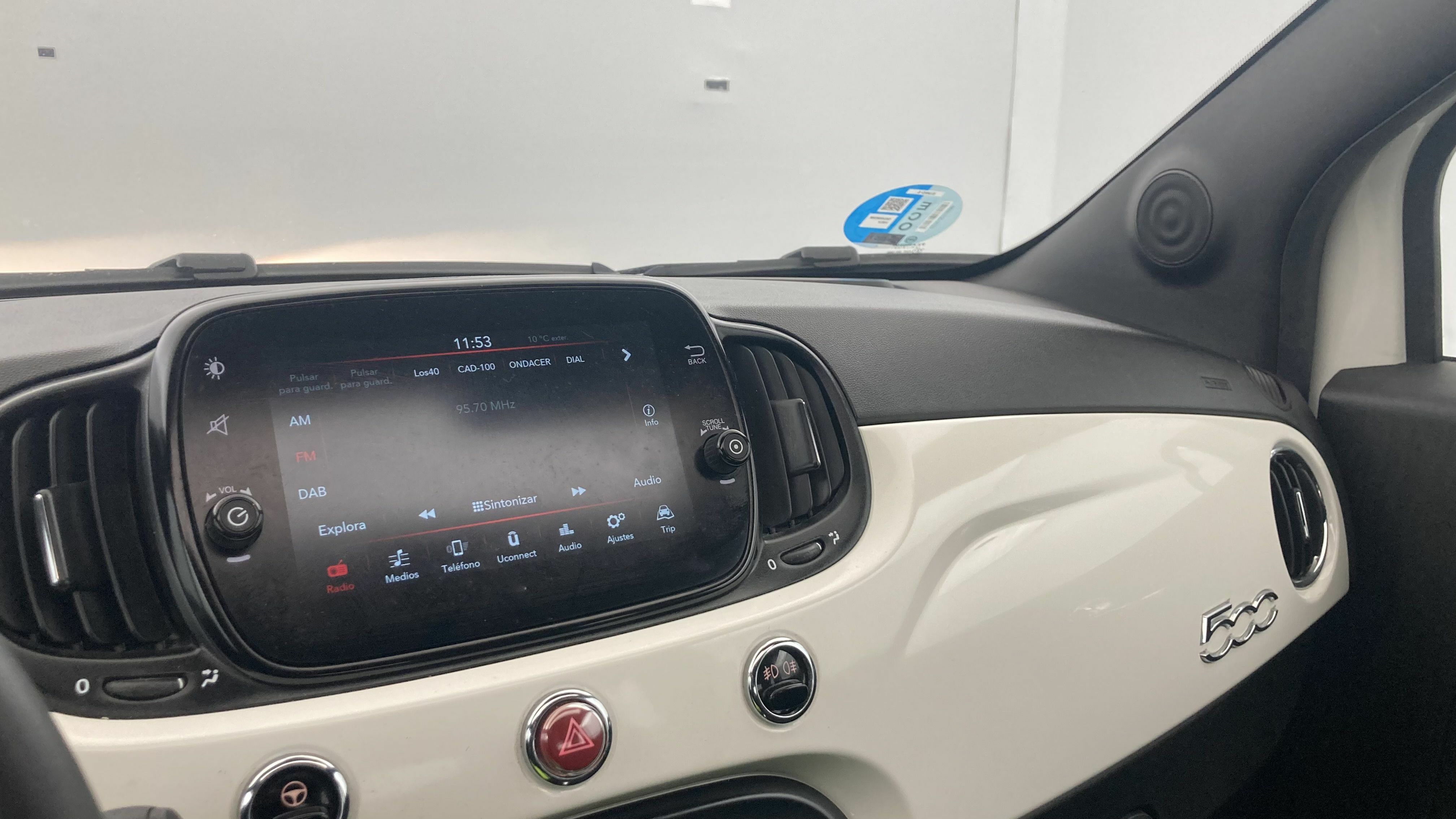 fiat 500c dolcevita 1.0 HYBRID 70 MHEV 2024 bianco 18