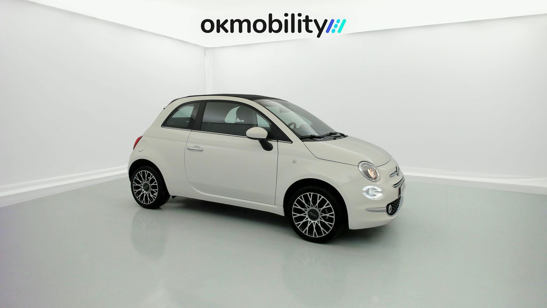 fiat 500c dolcevita 1.0 HYBRID 70 MHEV 2024 bianco 2
