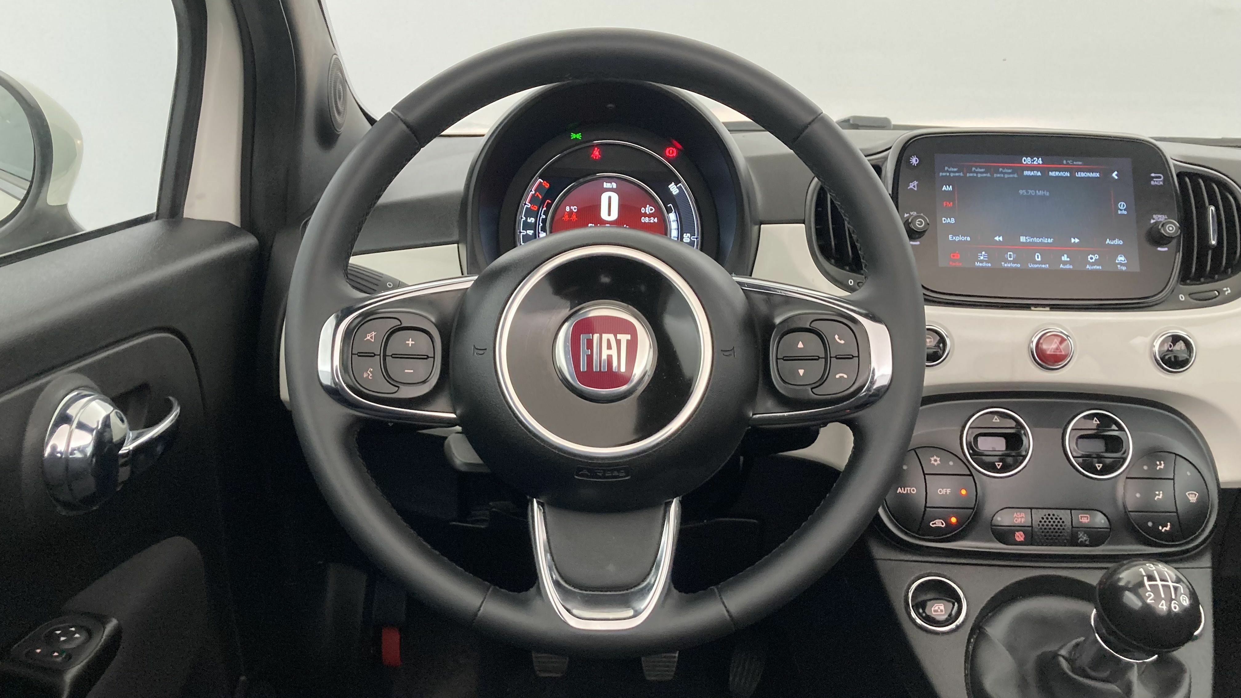 fiat 500c dolcevita 1.0 HYBRID 70 MHEV 2024 bianco 16