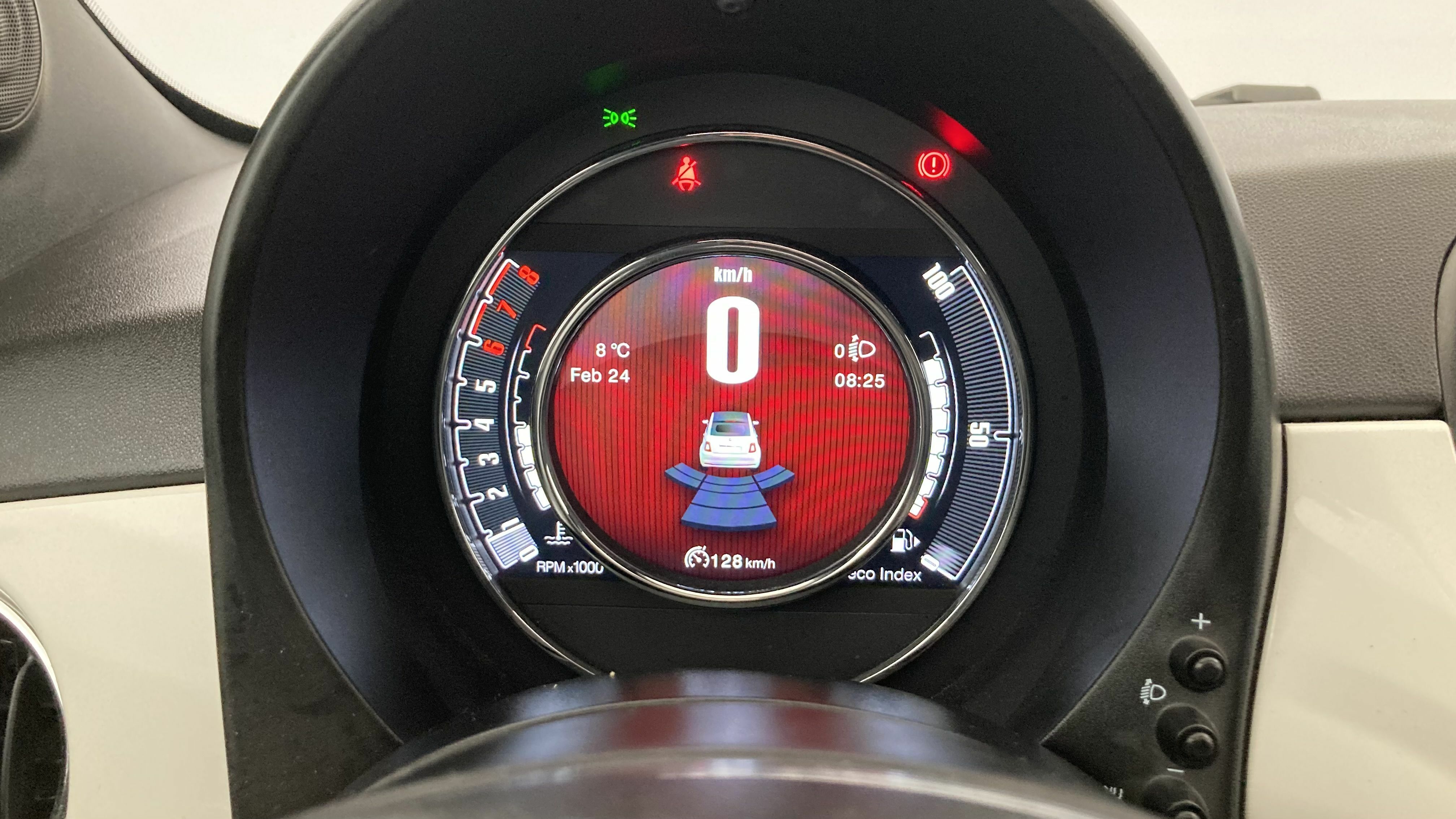 fiat 500c dolcevita 1.0 HYBRID 70 MHEV 2024 bianco 17