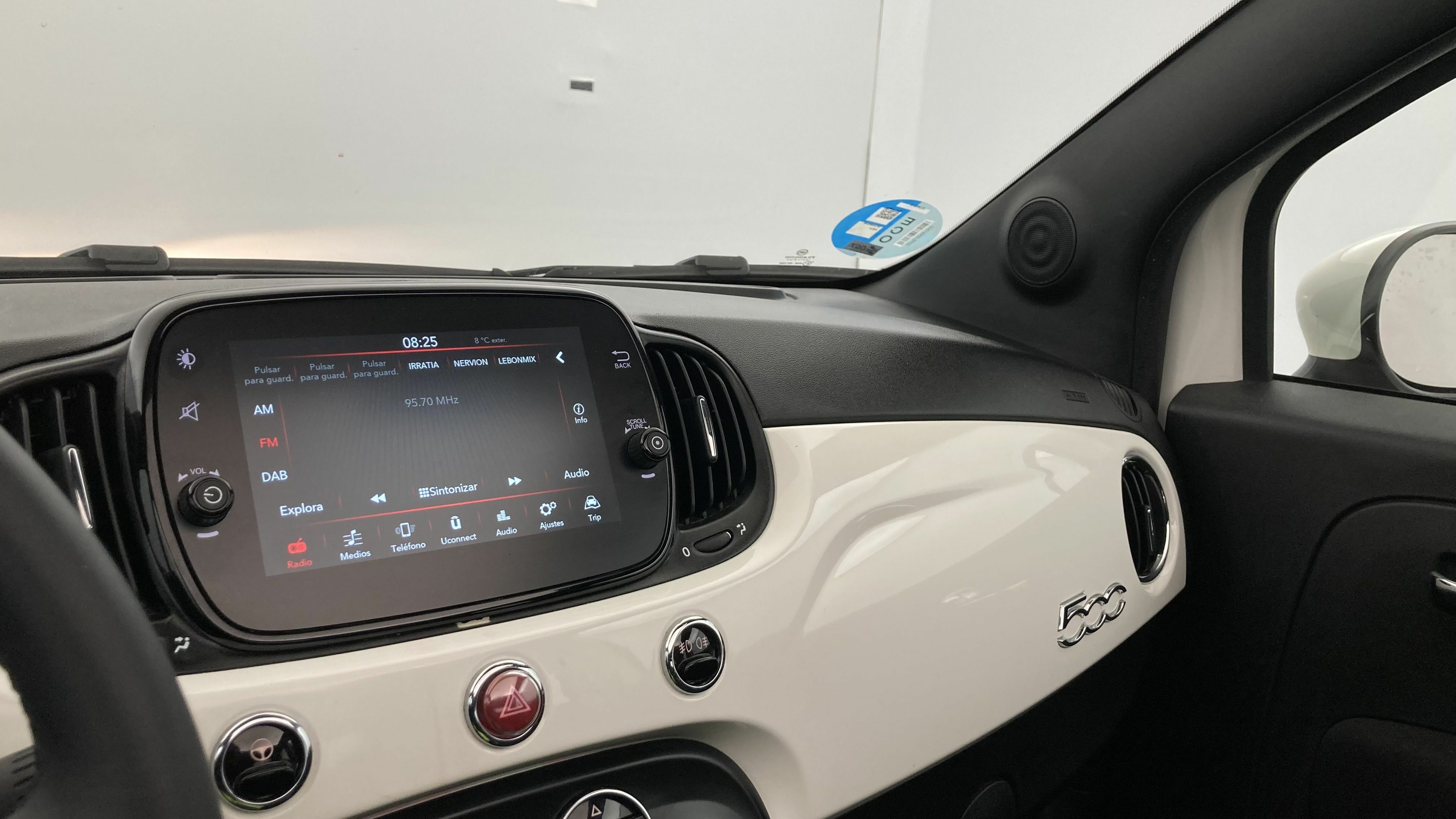 fiat 500c dolcevita 1.0 HYBRID 70 MHEV 2024 bianco 18