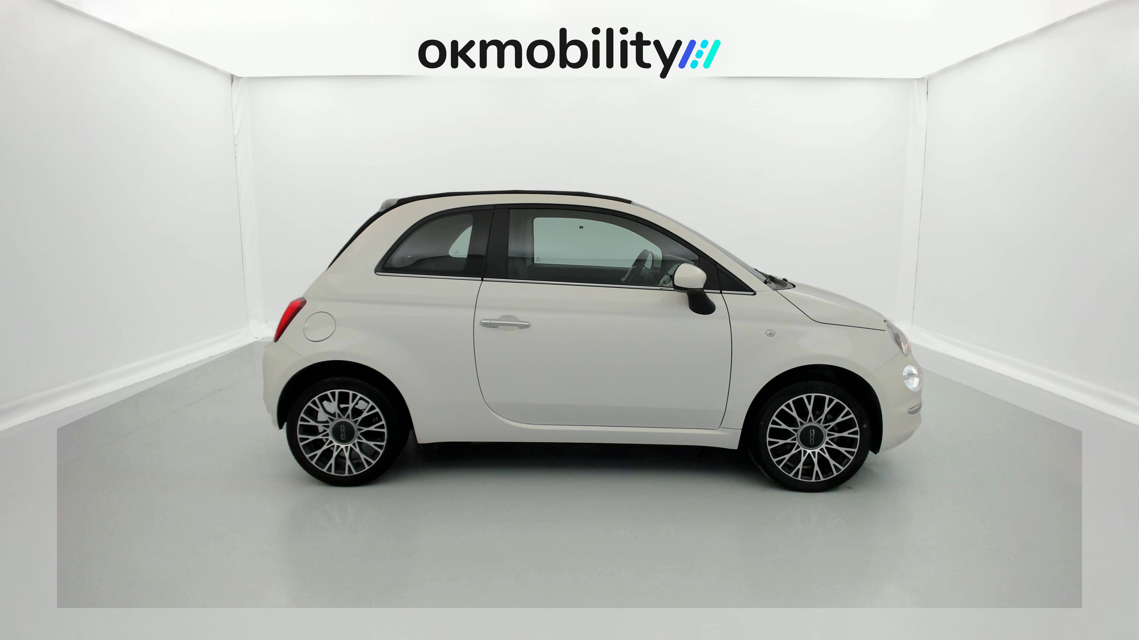 fiat 500c dolcevita 1.0 HYBRID 70 MHEV 2024 bianco 2