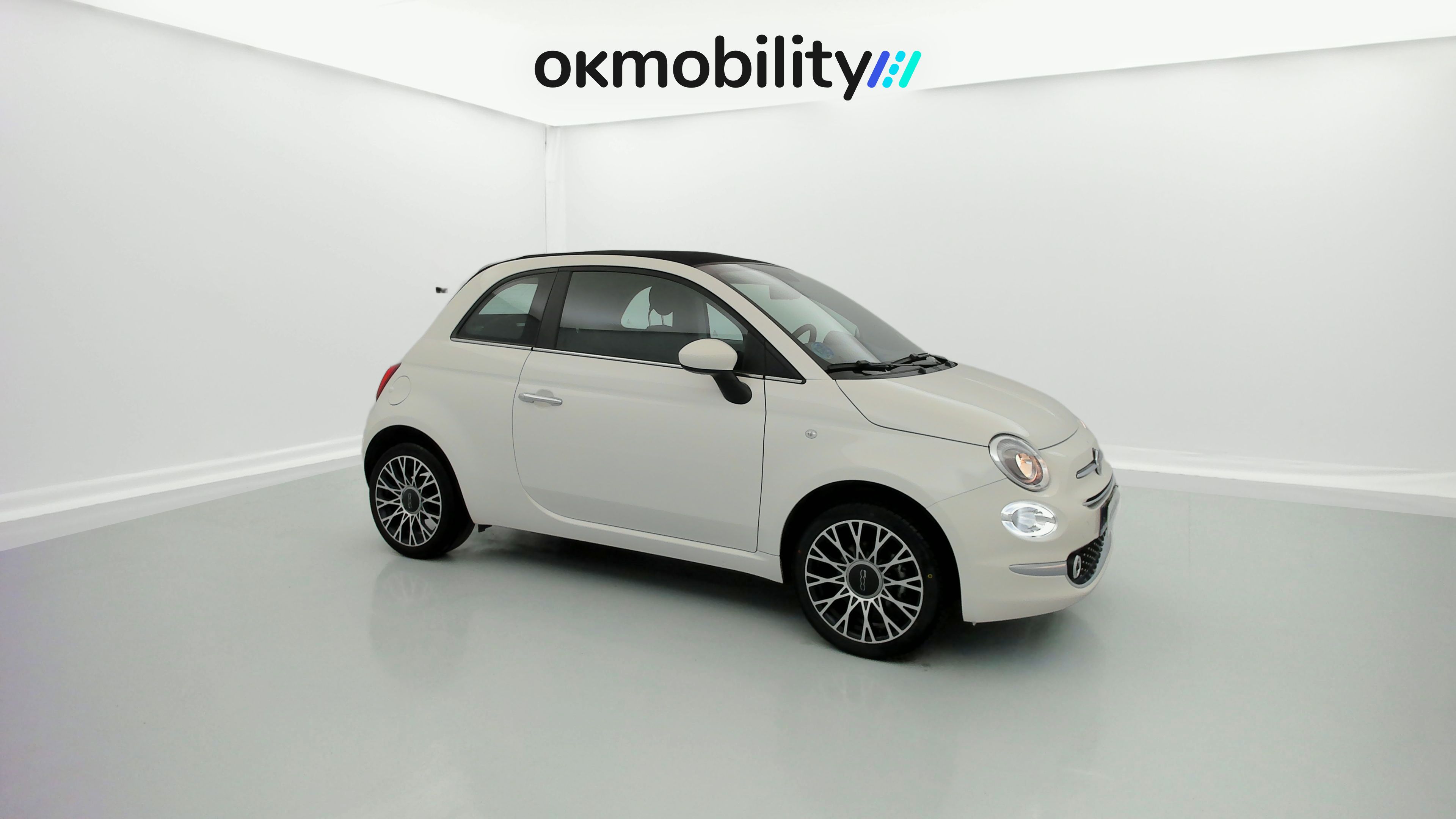 fiat 500c dolcevita 1.0 HYBRID 70 MHEV 2024 bianco 3
