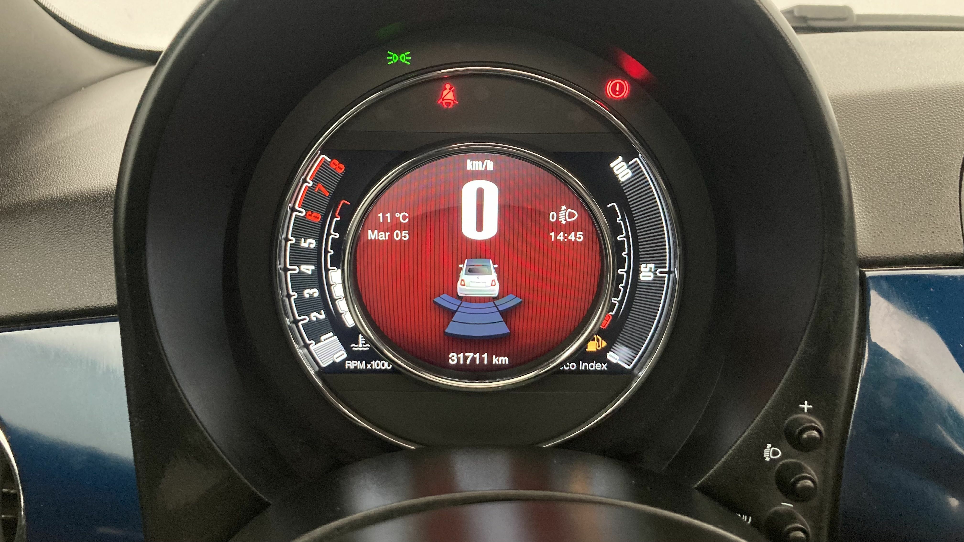 fiat 500c dolcevita 1.0 HYBRID 70 MHEV 2024 blu 17