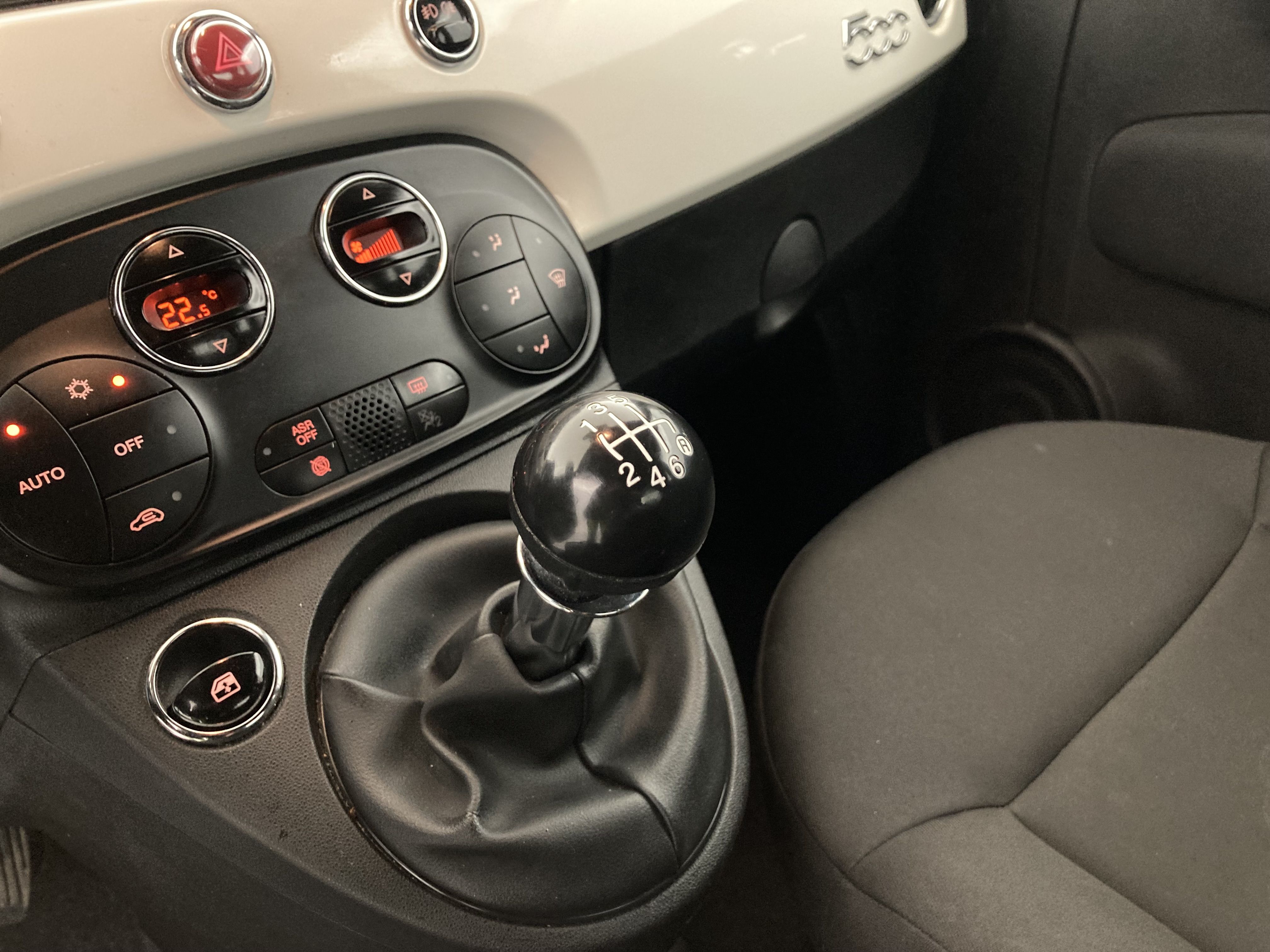 fiat 500c dolcevita 1.0 HYBRID 70 MHEV 2024 bianco 12